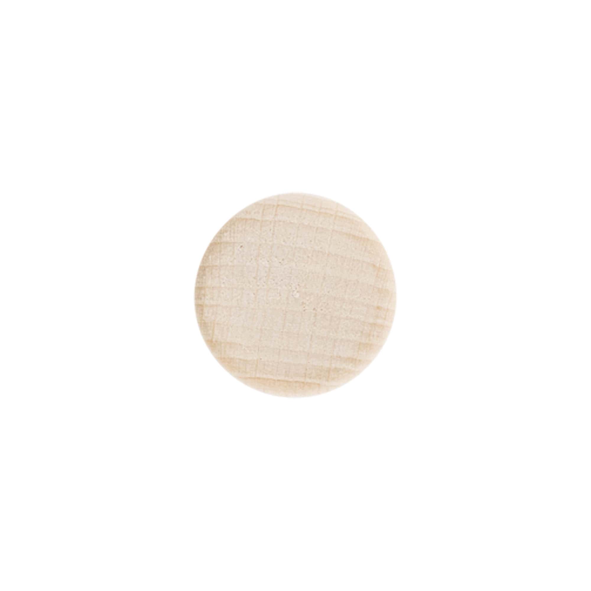 Korek z uchwytem 18 mm, drewno/plastik, do wylotu: korek