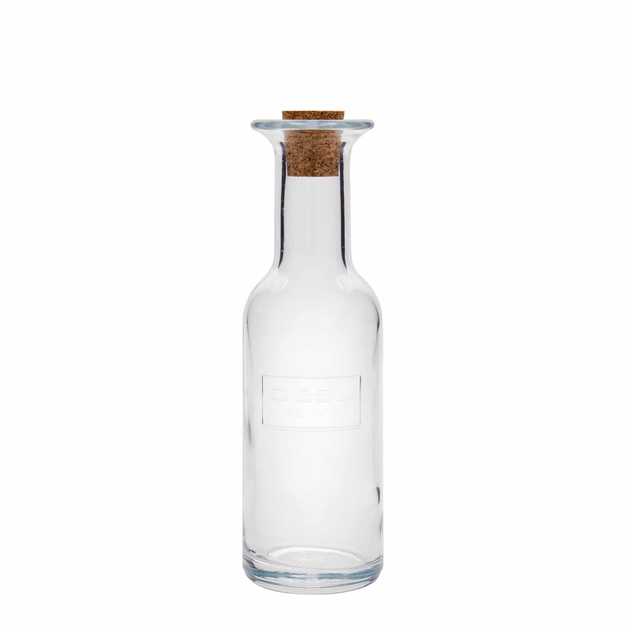 250 ml butelka szklana 'Optima Fine Wine', zamknięcie: korek