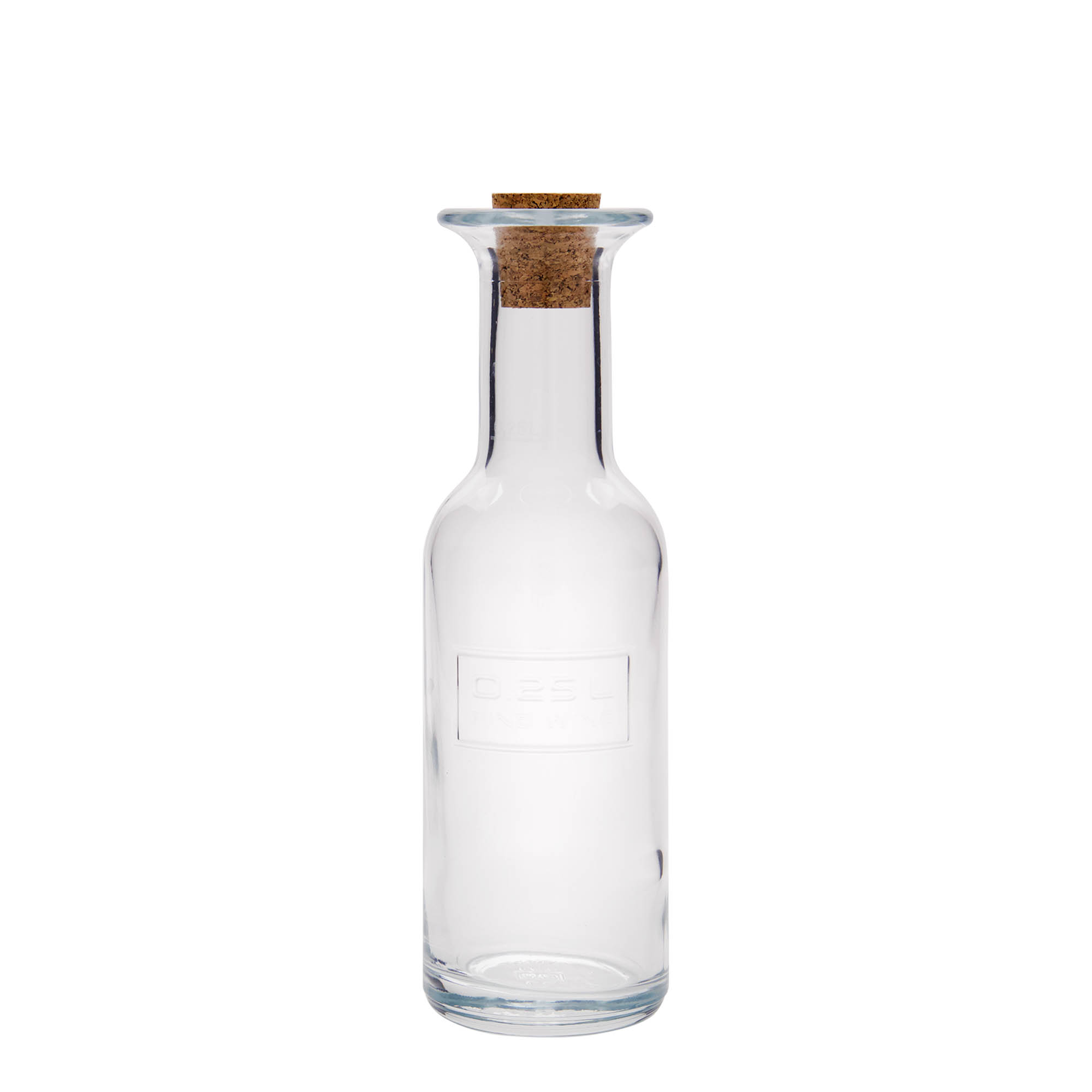 250 ml butelka szklana 'Optima Fine Wine', szyjka: korek 250 ml butelka szklana 'Optima Fine Wine', szyjka: korek