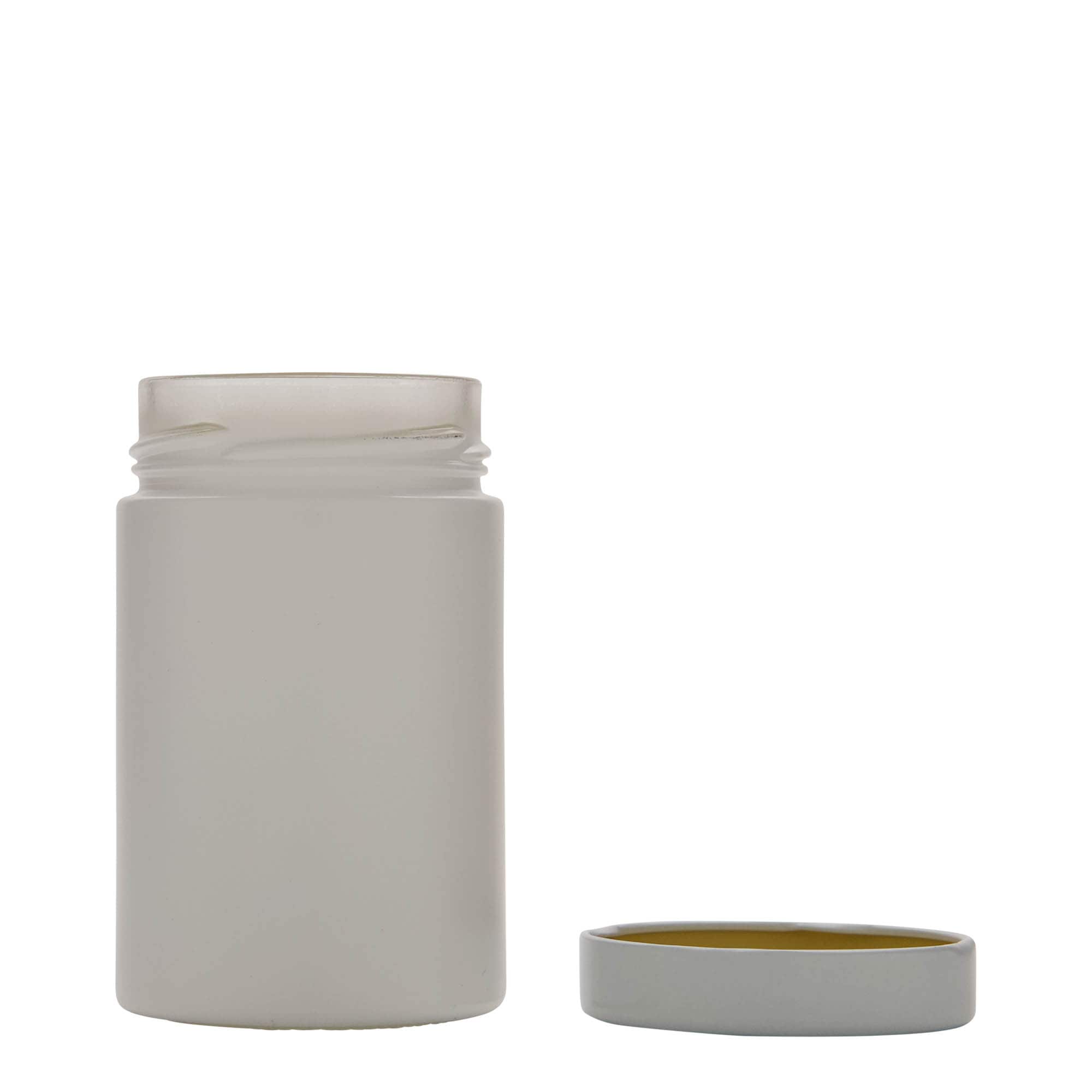 327 ml okrągłe szkło 'Aurora', białe, otwór: Deep-Twist-Off (DTO 66)