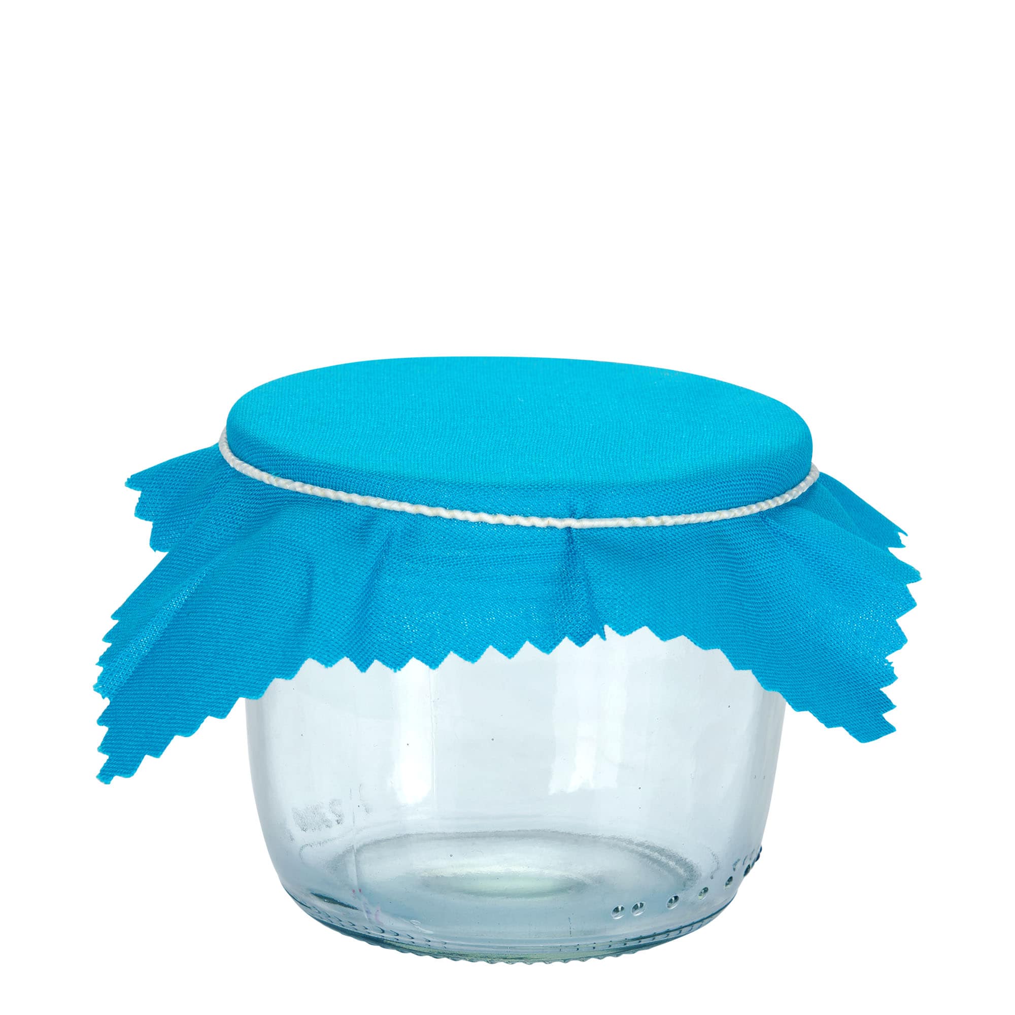 Podkładka materiałowa 12x12, kwadratowa, tekstylna, petrol, gwint: TO38-TO53