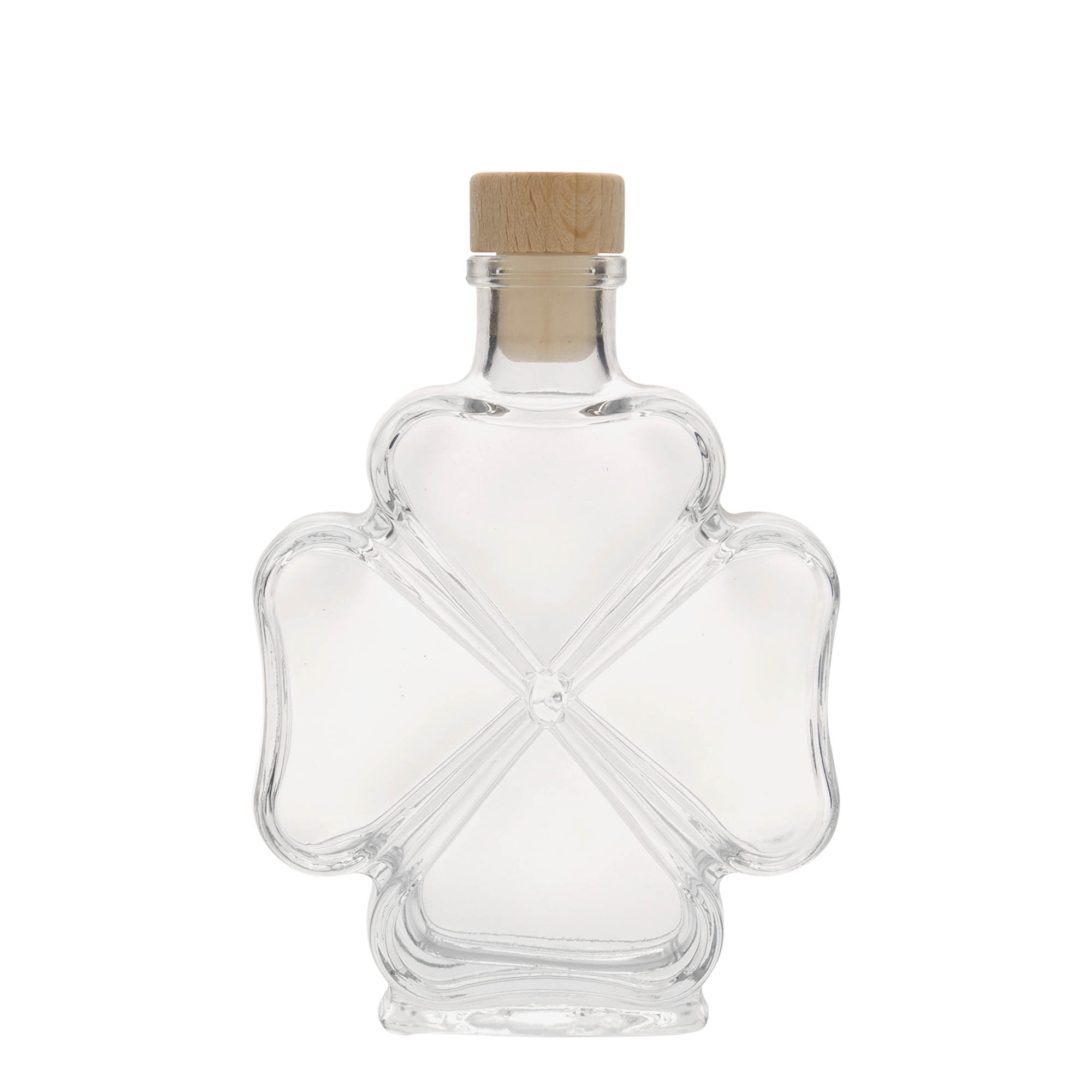 200 ml butelka szklana „Koniczynka”, otwór: korek 200 ml butelka szklana „Koniczynka”, otwór: korek