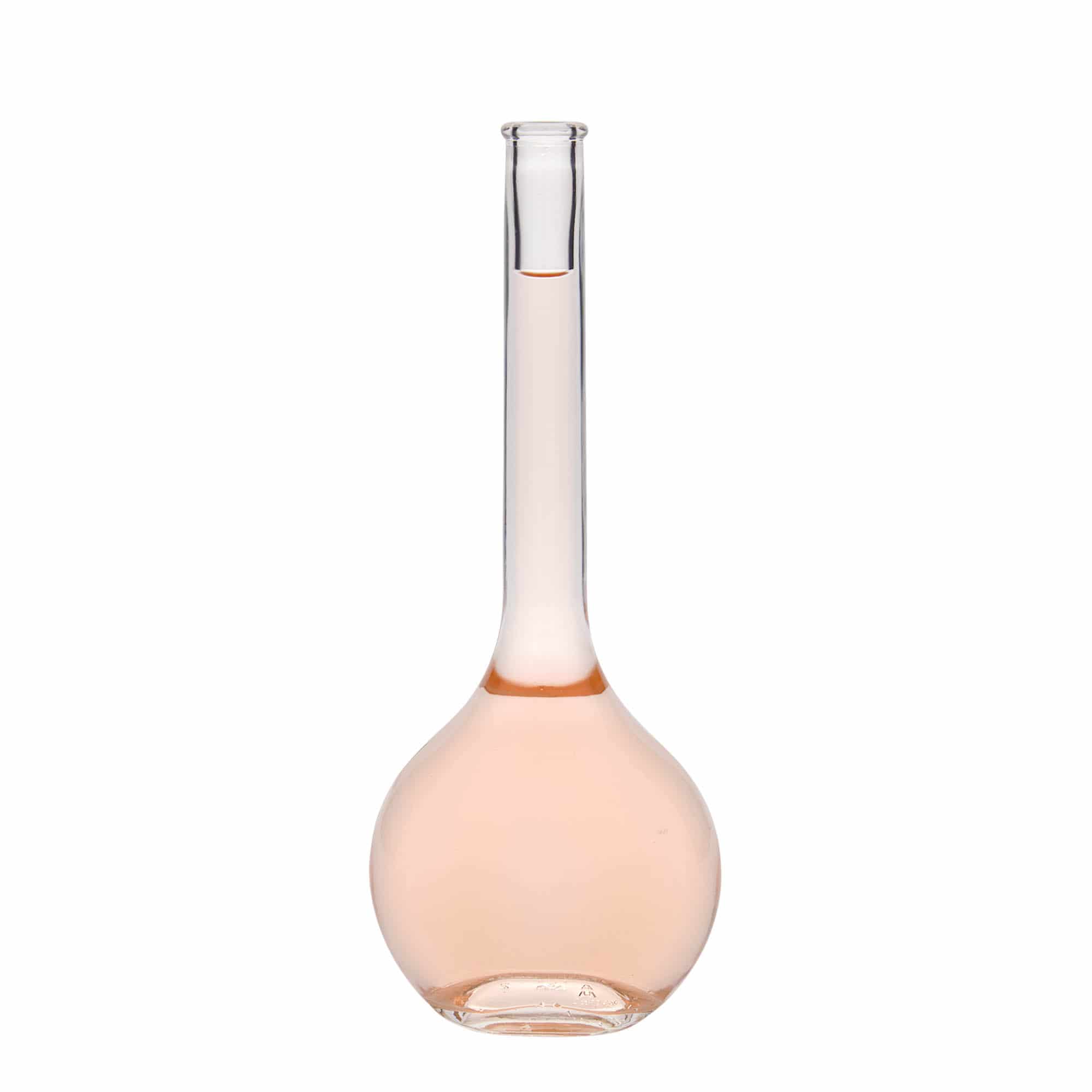 500 ml butelka szklana 'Contessa', owalna, zamknięcie: korek