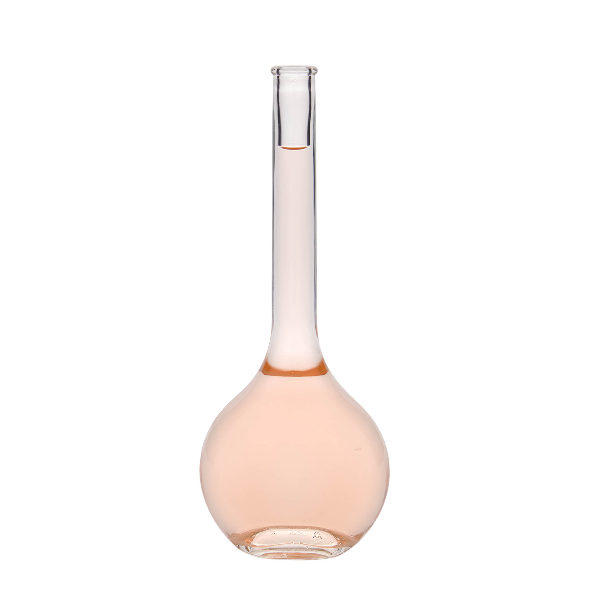 500 ml butelka szklana 'Contessa', owalna, szyjka: korek