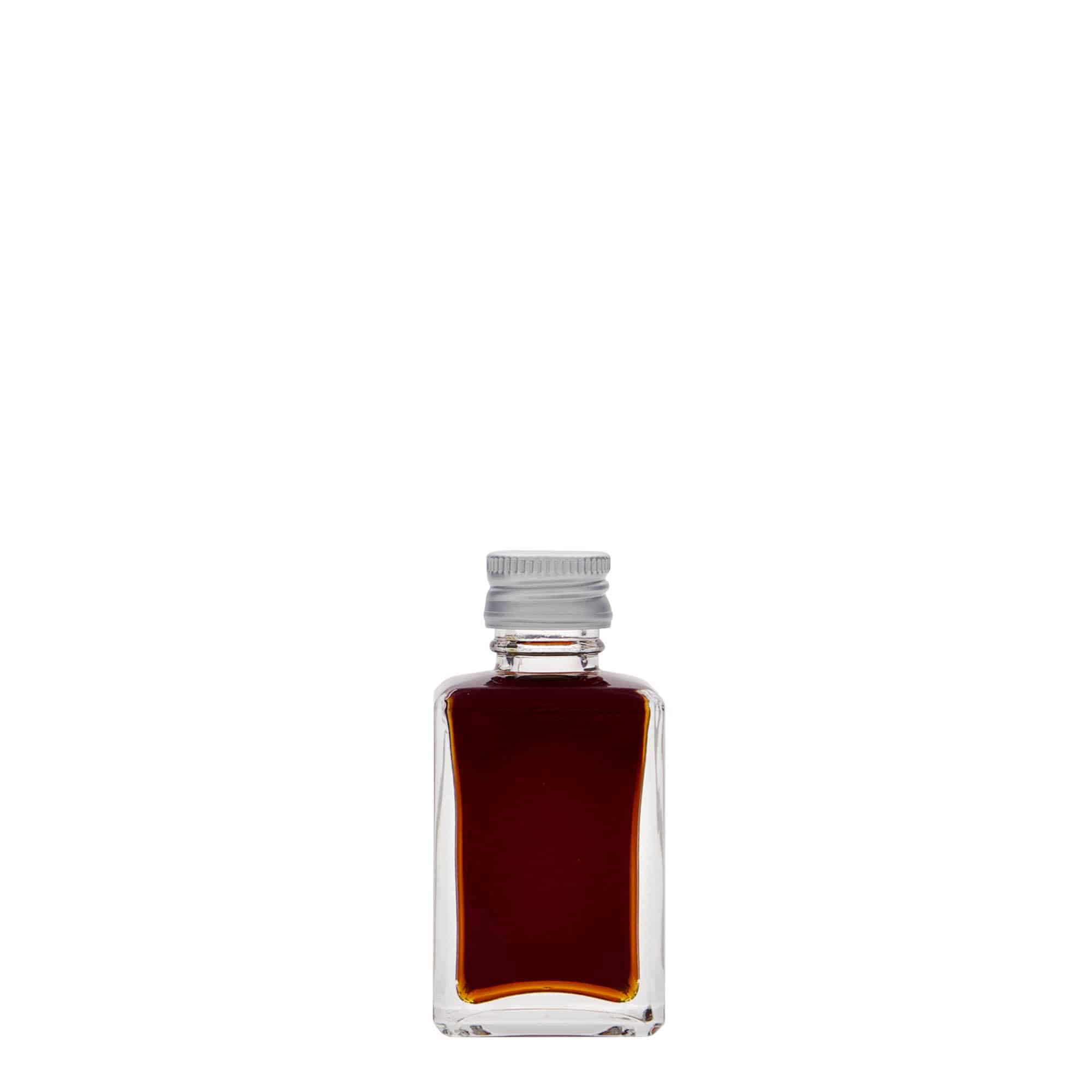 30 ml butelka szklana „Tamme”, kwadratowa, gwint: PP 18