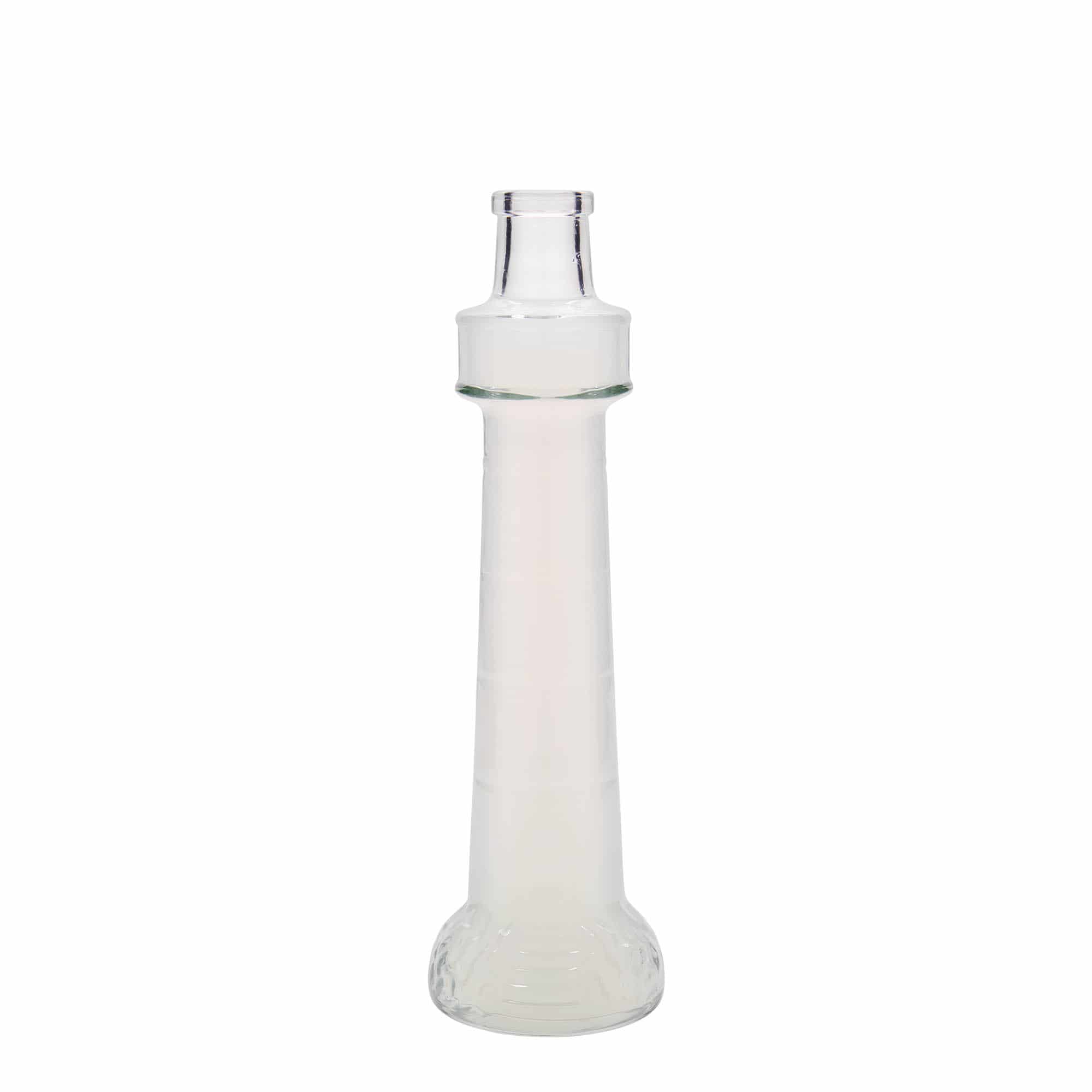 200 ml butelka szklana 'Latarnia morska', zamknięcie: korek
