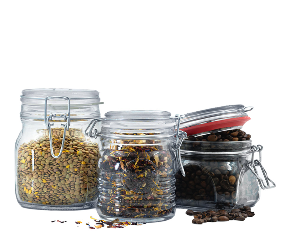 Słoiki z klipsem Słoiki z klipsem