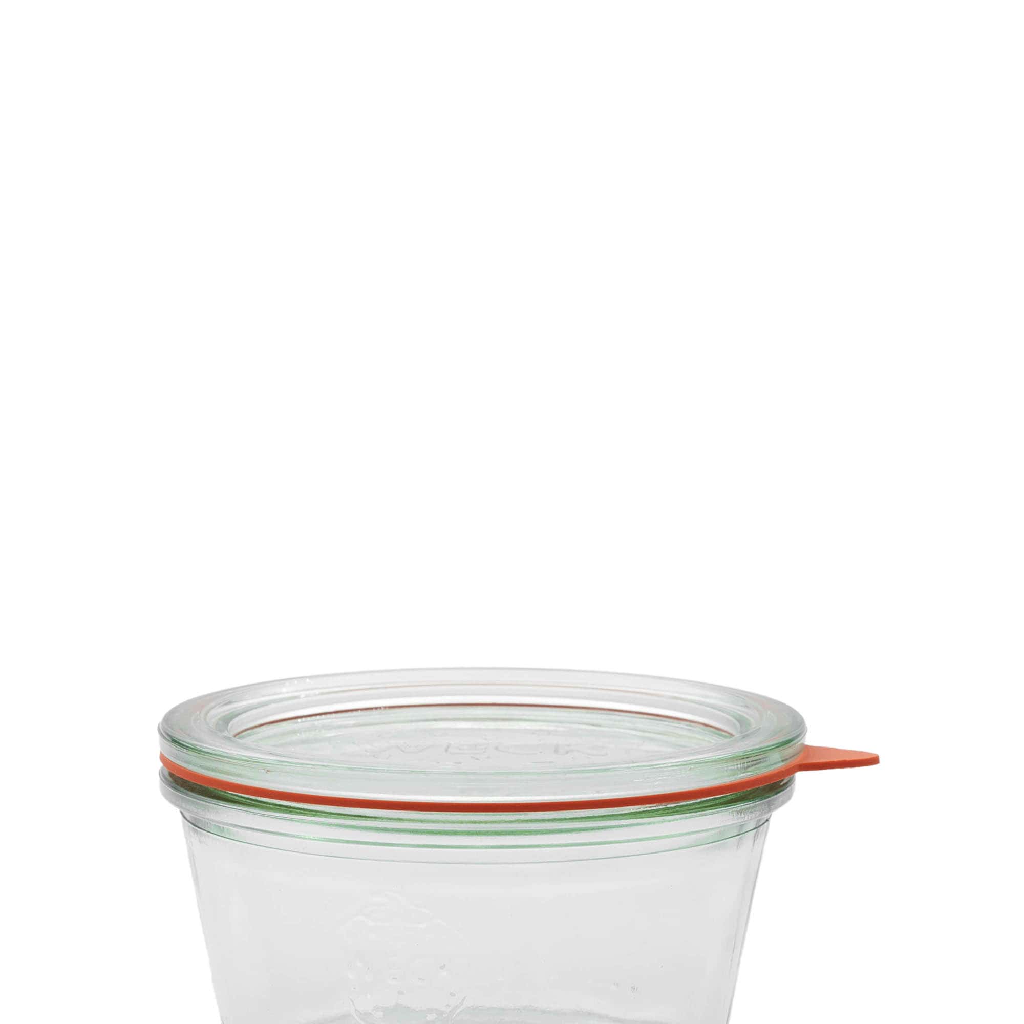 Pierścień do wekowania WECK RR100 #, czerwony, wylot: krawędź okrągła