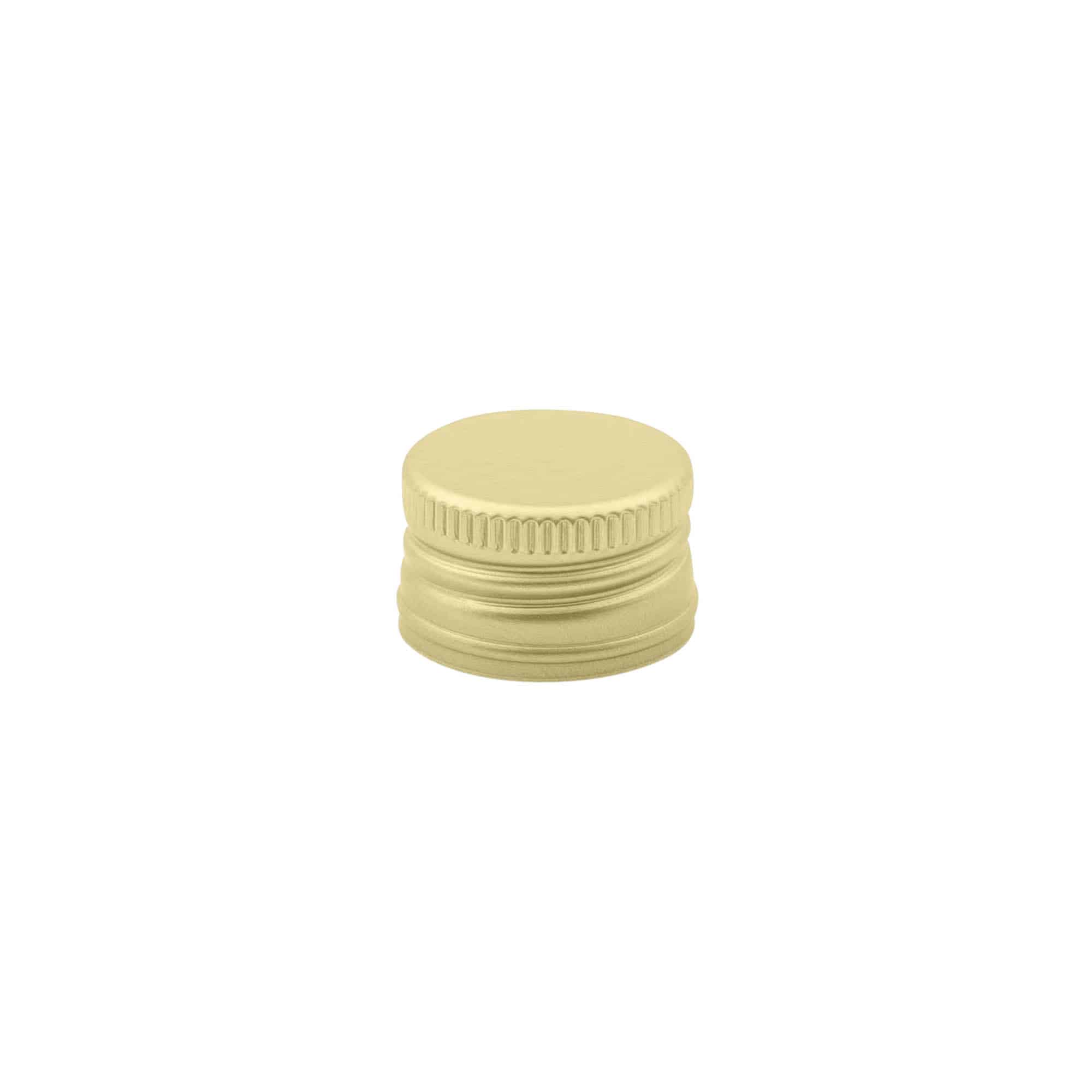 Zakrętka, metal, kolor złoty, do zamknięcia: PP 22 Zakrętka, metal, kolor złoty, do zamknięcia: PP 22