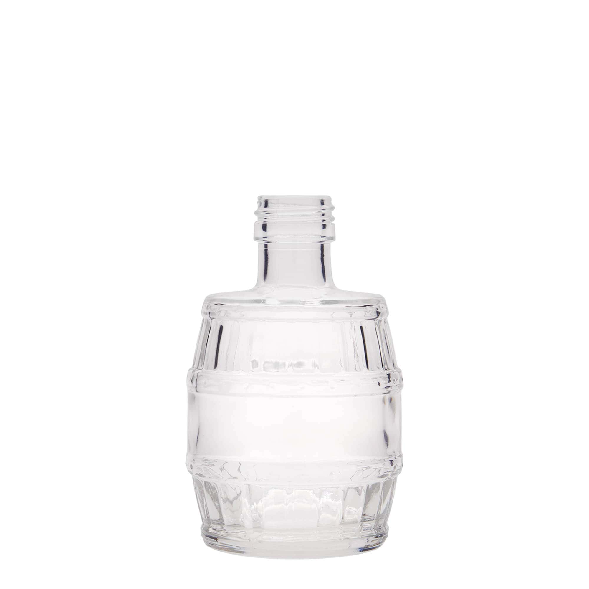 200 ml butelka szklana „beczka”, gwint: PP 28