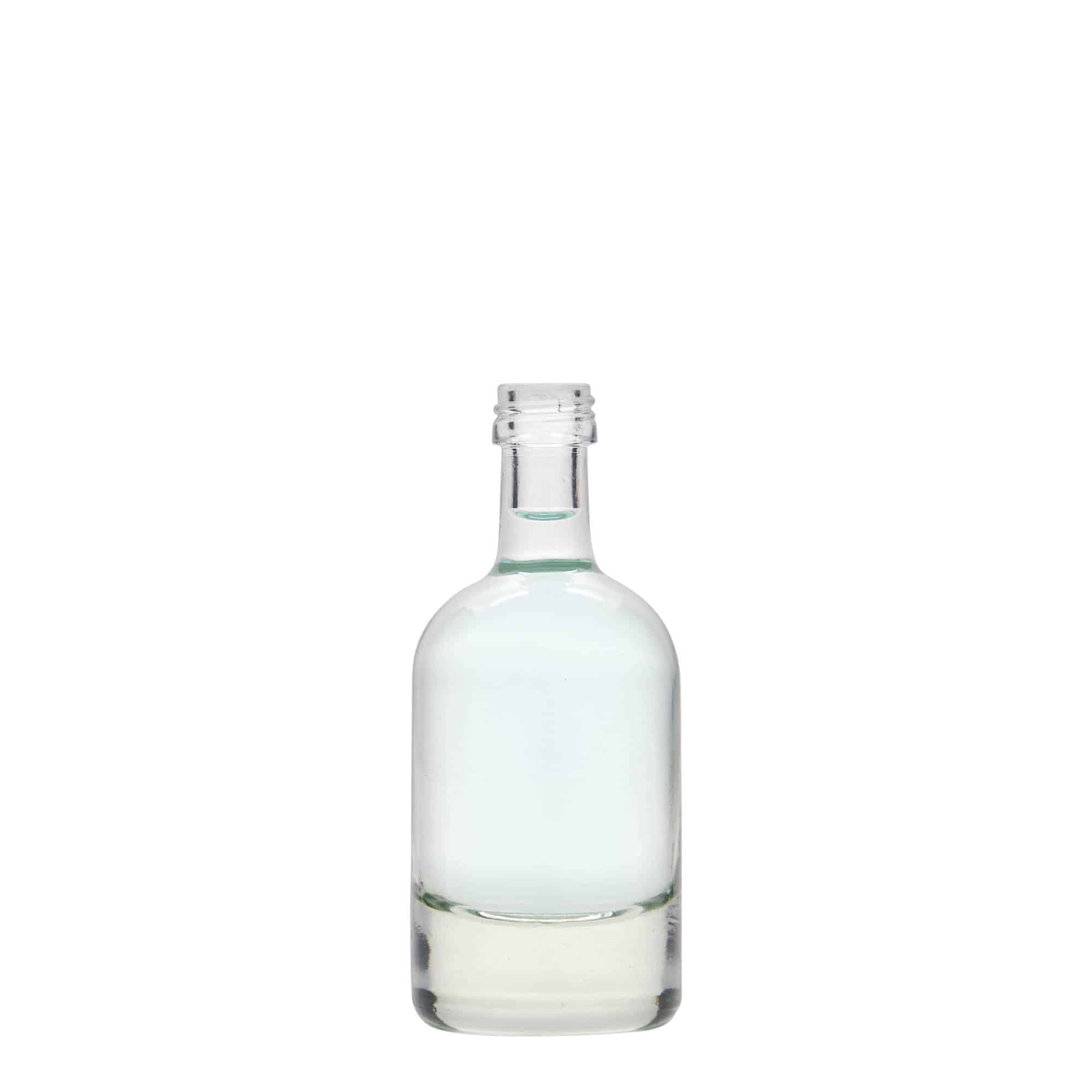 50 ml butelka szklana 'Linea Uno', zamknięcie: PP 18