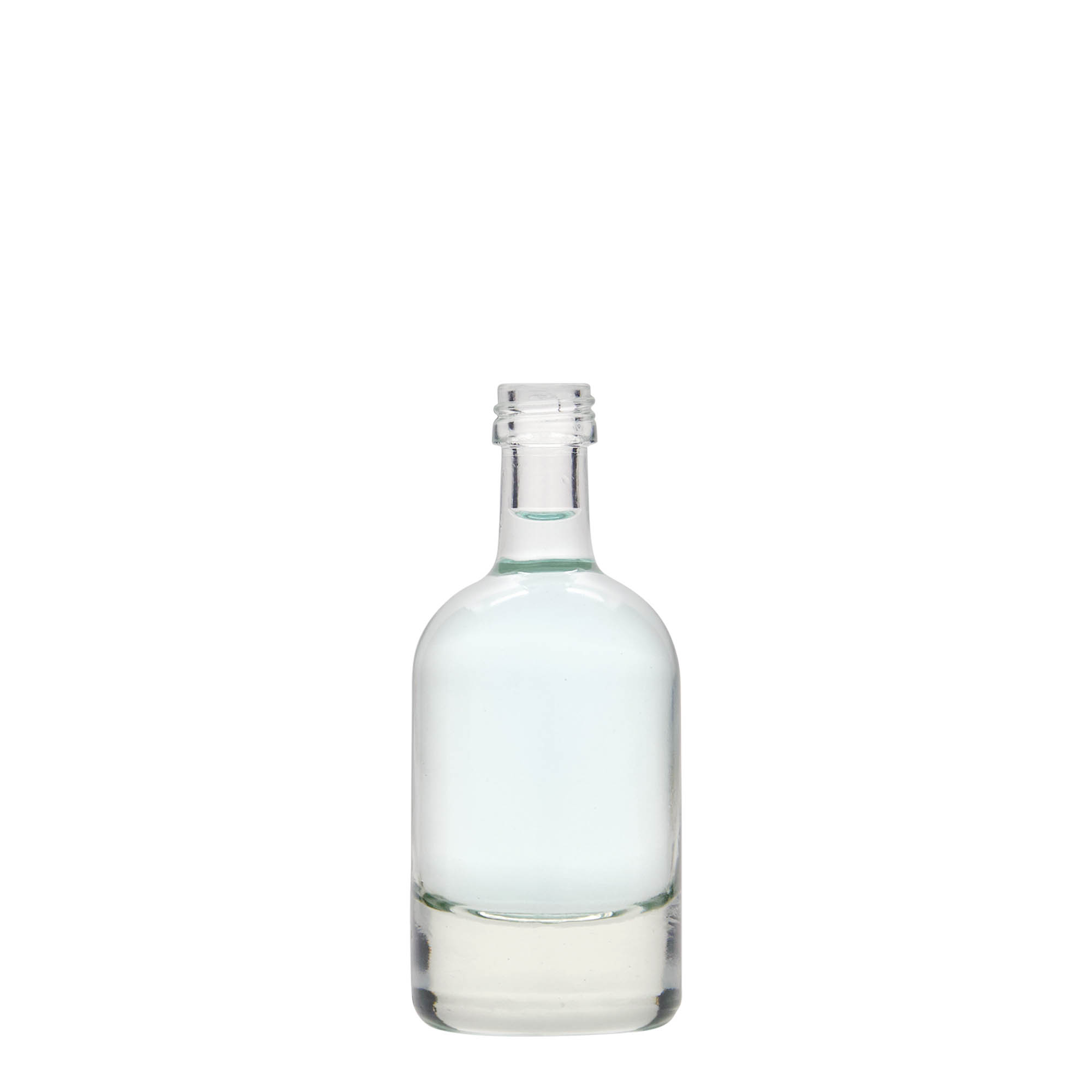 50 ml butelka szklana 'Linea Uno', gwint: PP 18