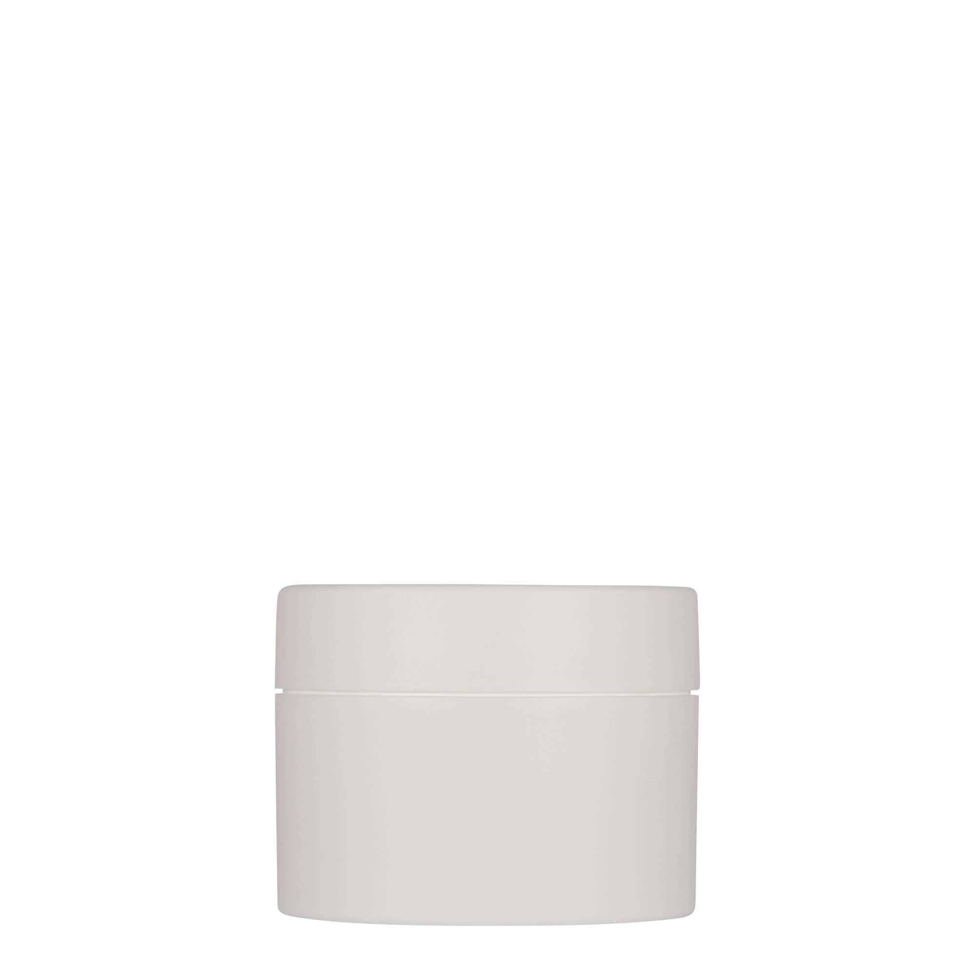 100 ml plastikowy pojemnik „Antonella”, PP, biały, otwór: zakrętka na gwint