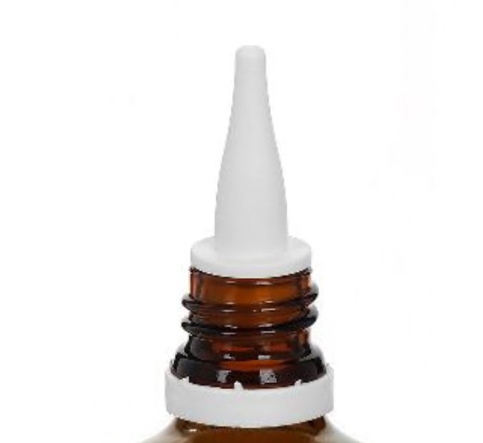 Zakrętka z aplikatorem, tworzywo sztuczne PE, biały, do wylotu: DIN 18 Zakrętka z aplikatorem, tworzywo sztuczne PE, biały, do wylotu: DIN 18