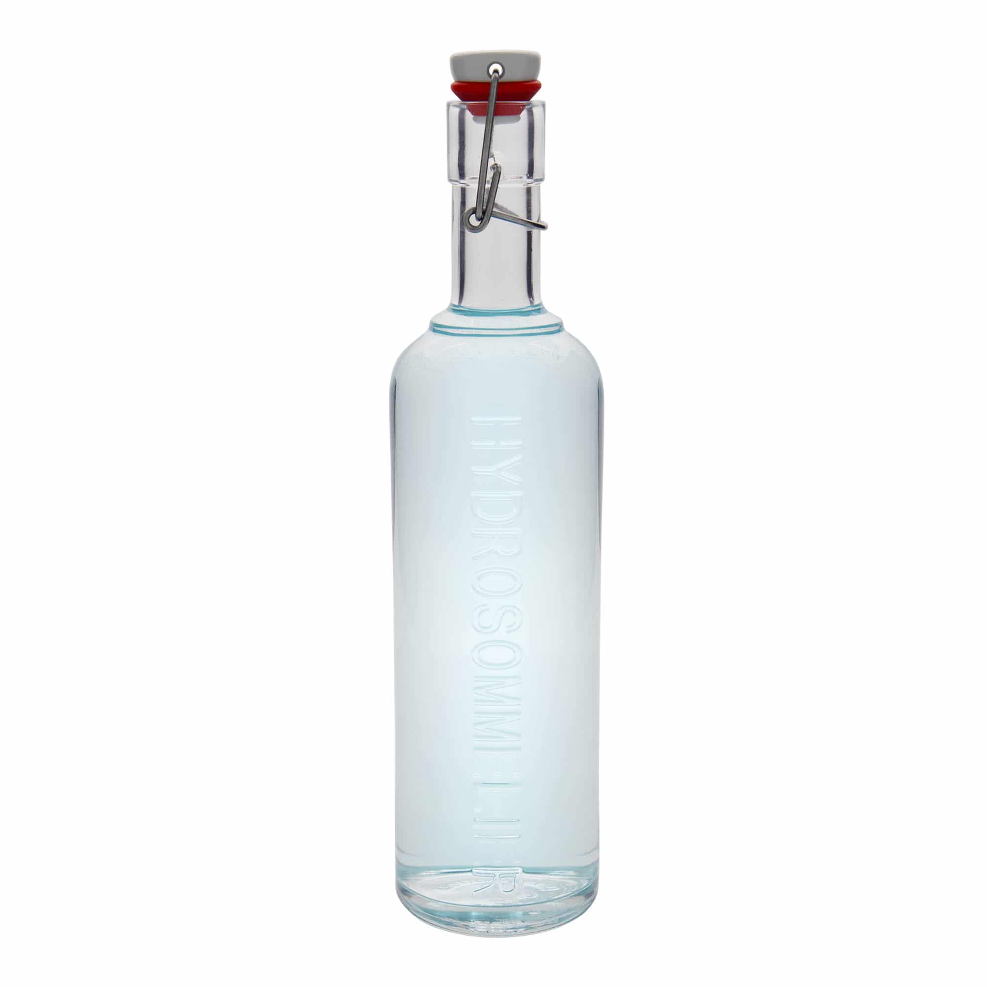 1000 ml butelka szklana 'Optima Hydrosommelier', zamknięcie: Zamknięcie pałąkowe