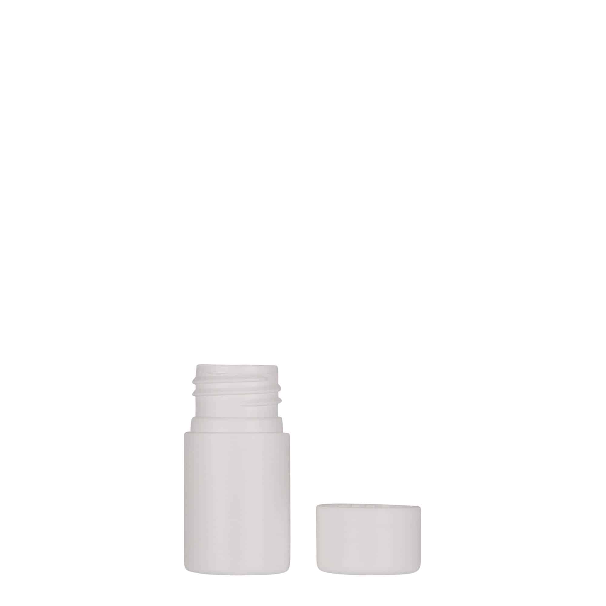 15 ml butelka z tworzywa sztucznego 'Tuffy', HDPE, kolor biały, zamknięcie: GPI 24/410