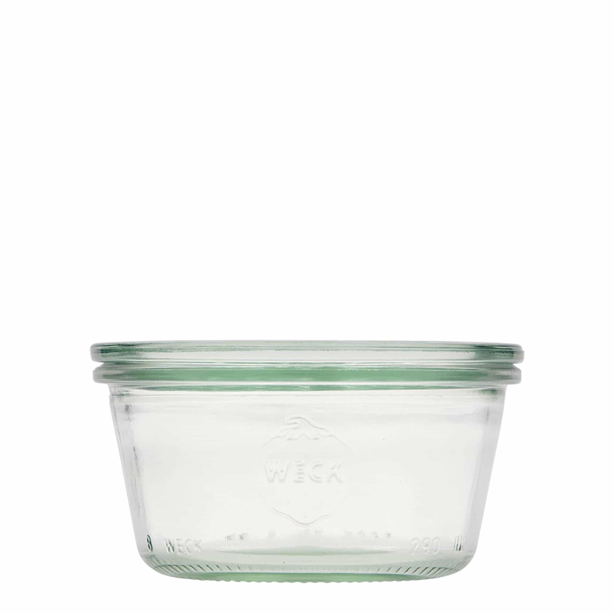 290 ml słoik prosty WECK, zamknięcie: krawędź okrągła 290 ml słoik prosty WECK, zamknięcie: krawędź okrągła