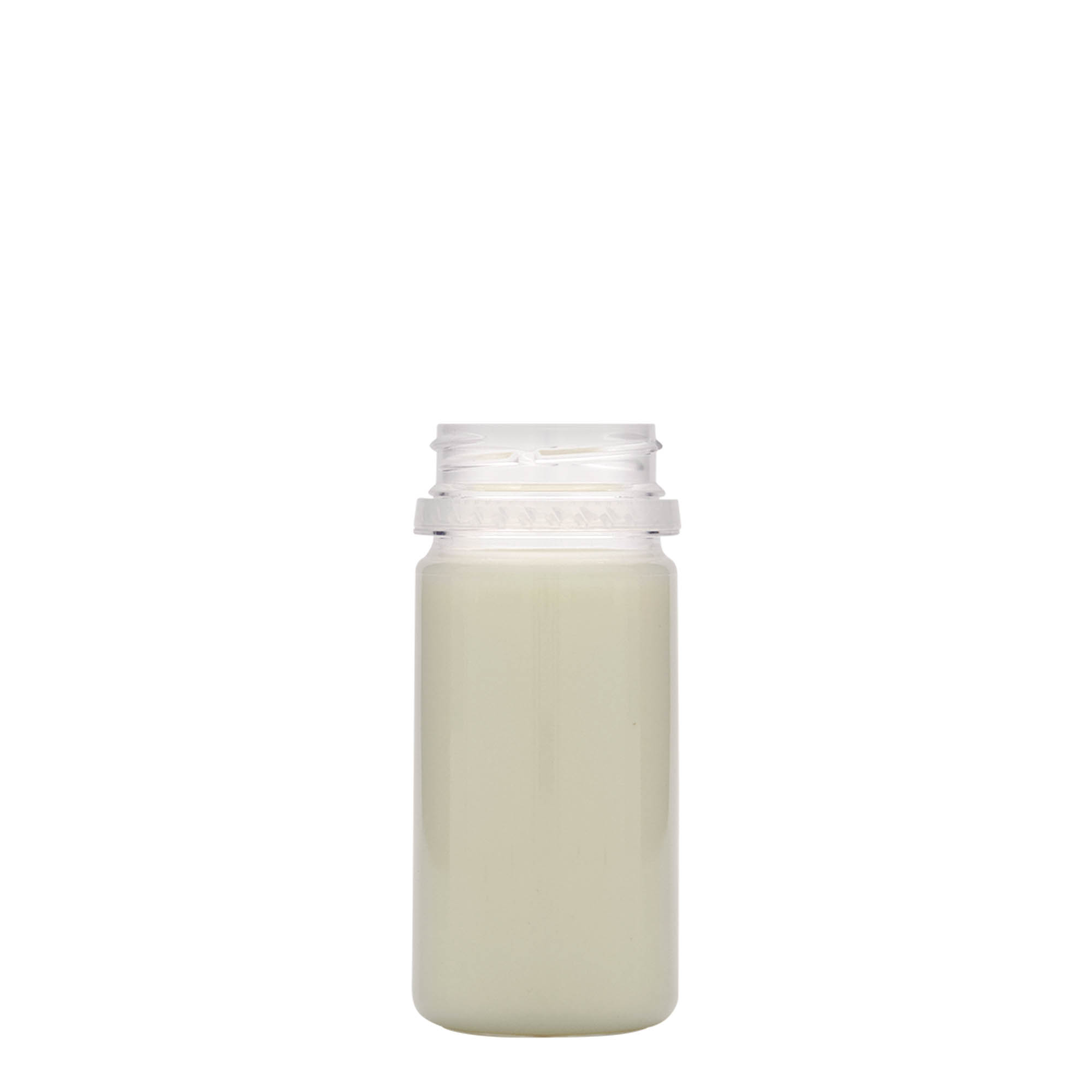 100 ml butelka PET „Everytime”, tworzywo sztuczne, gwint: 38 mm 100 ml butelka PET „Everytime”, tworzywo sztuczne, gwint: 38 mm