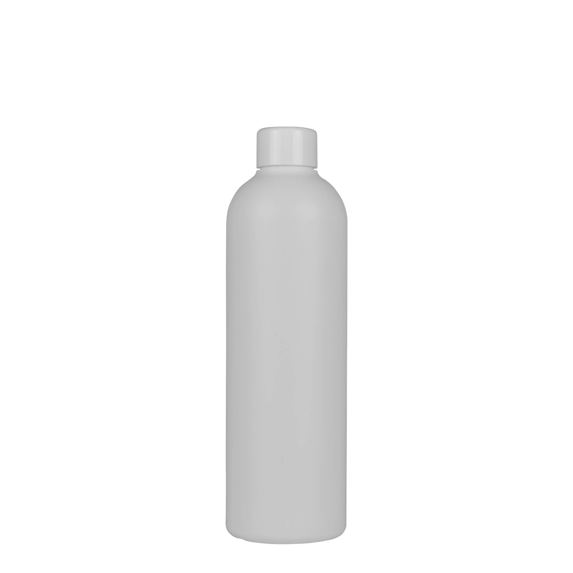 300 ml butelka plastikowa 'Tuffy', HDPE, biały, gwint: 24/410