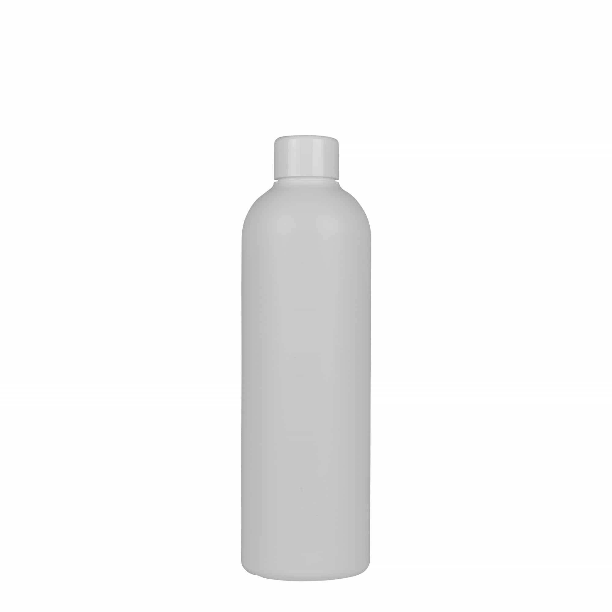 300 ml butelka plastikowa 'Tuffy', HDPE, biały, gwint: 24/410