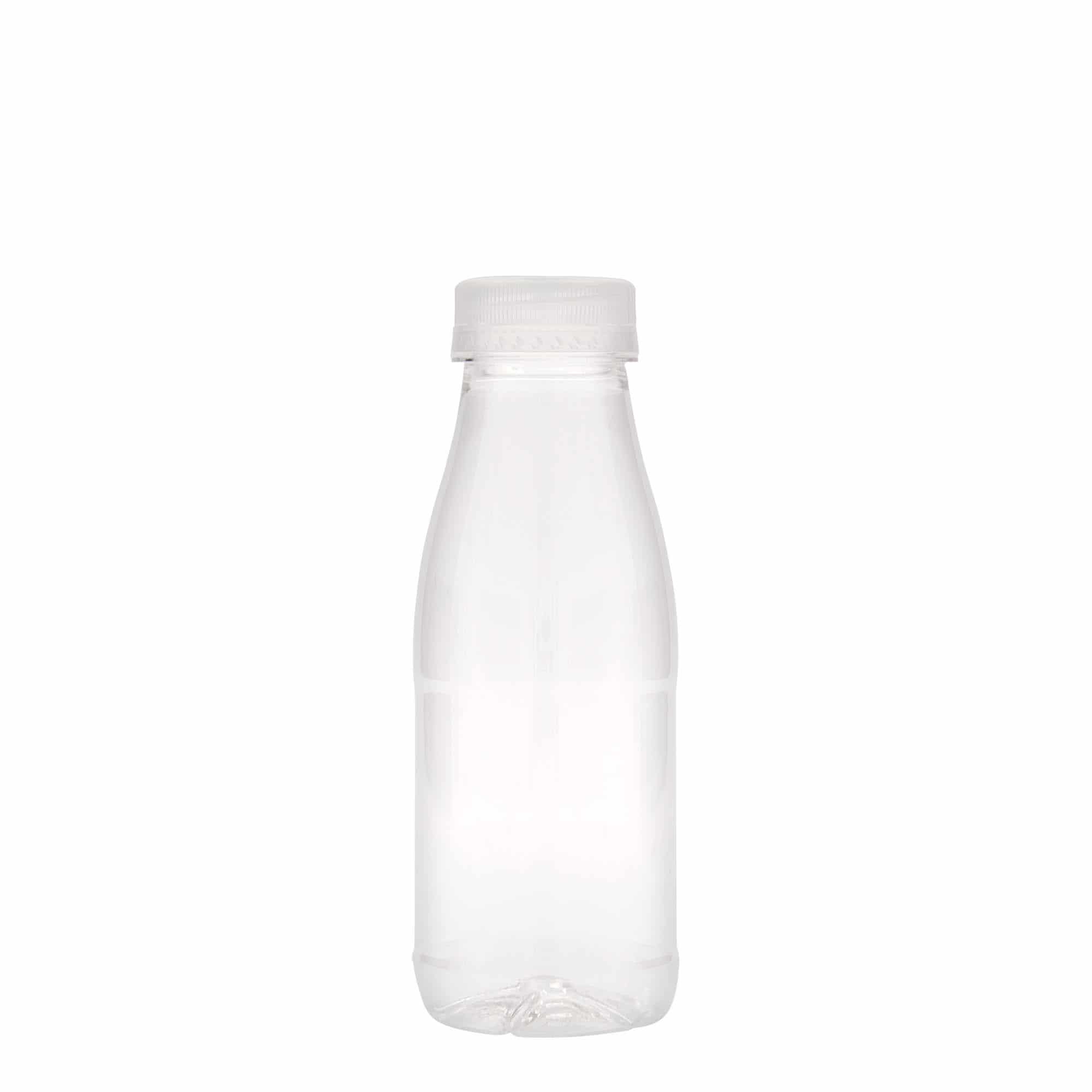 330 ml butelka PET 'Milk and Juice', tworzywo sztuczne, zamknięcie: 38 mm