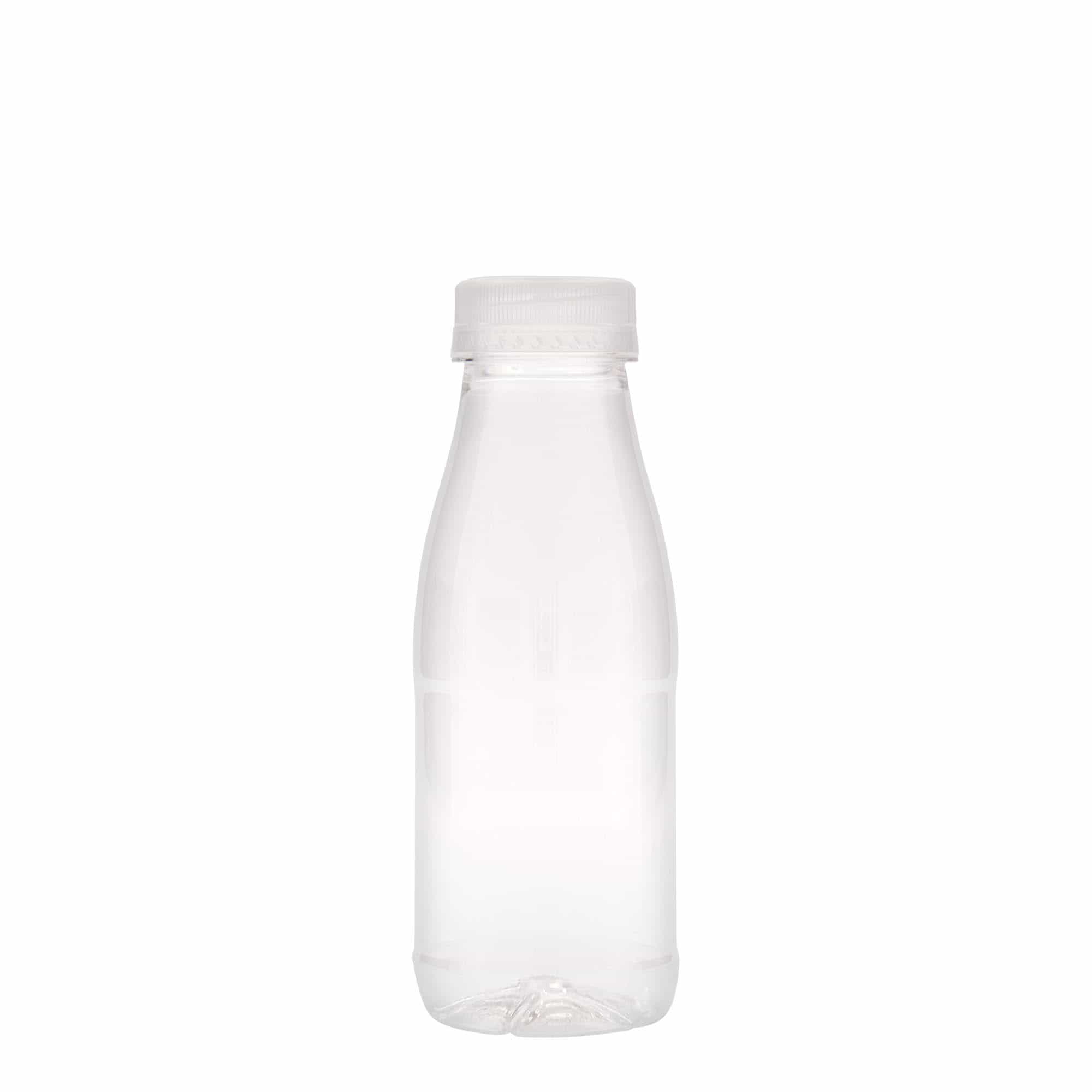 330 ml butelka PET „Milk and Juice”, tworzywo sztuczne, szyjka: 38 mm