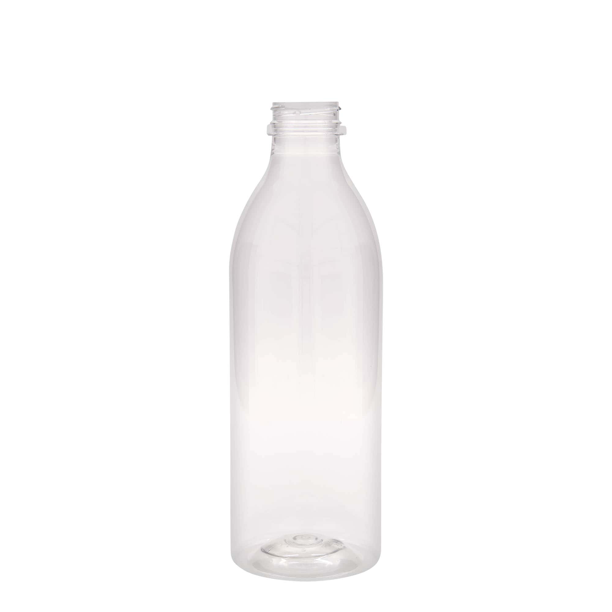 1.000 ml butelka PET standard, tworzywo sztuczne, szyjka: 38 mm