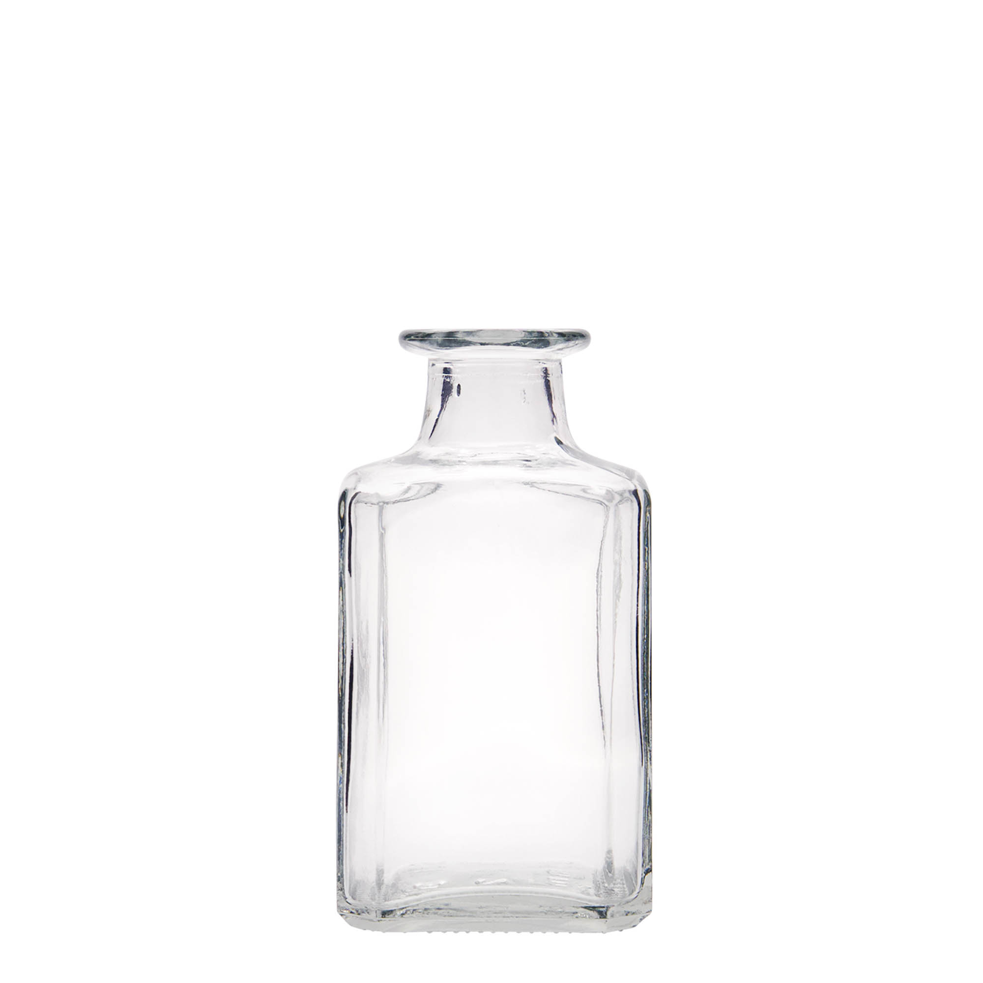 250 ml butelka szklana 'Torben', kwadratowa, otwór: korek
