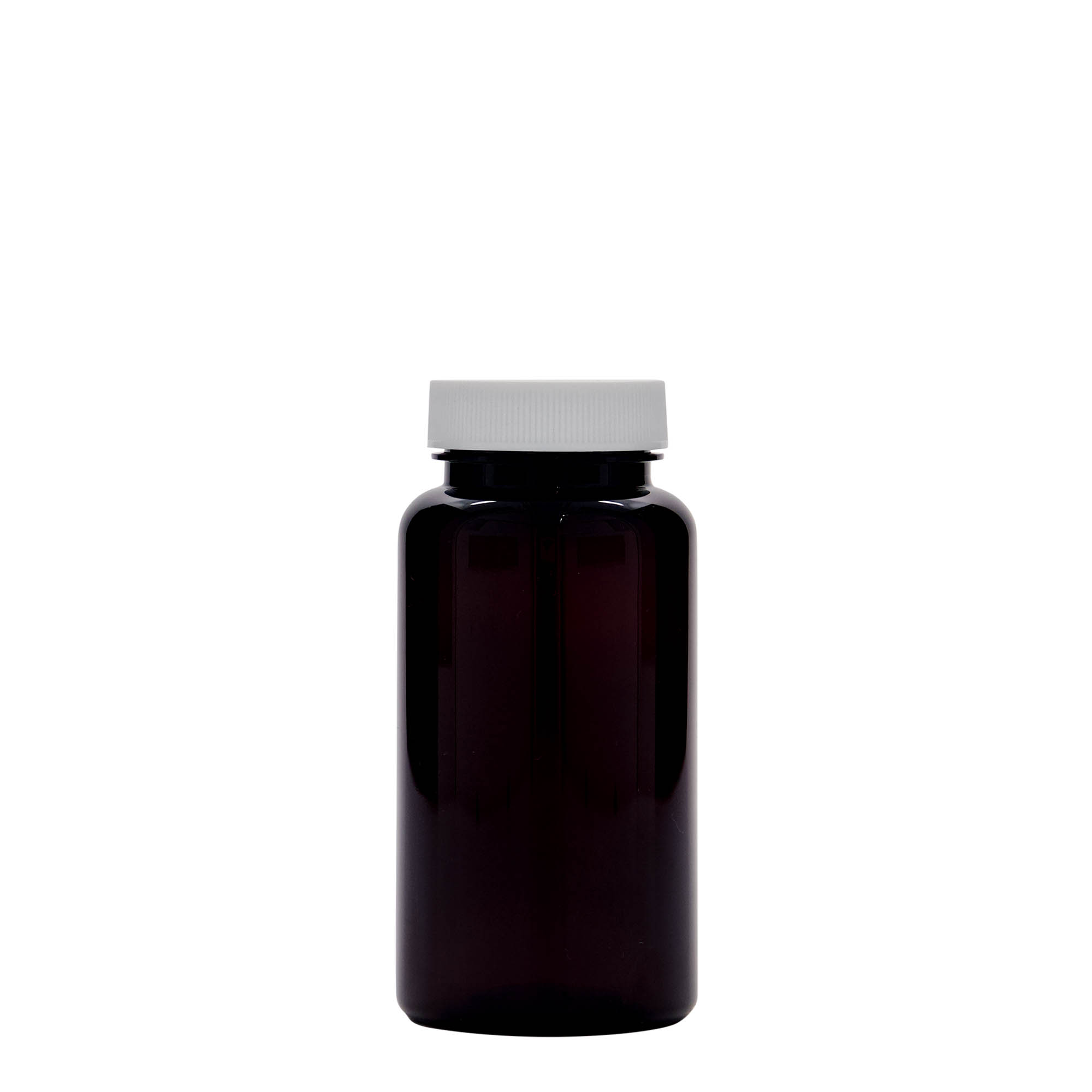 150 ml butelka PET, tworzywo sztuczne, brązowa, gwint: 38/400