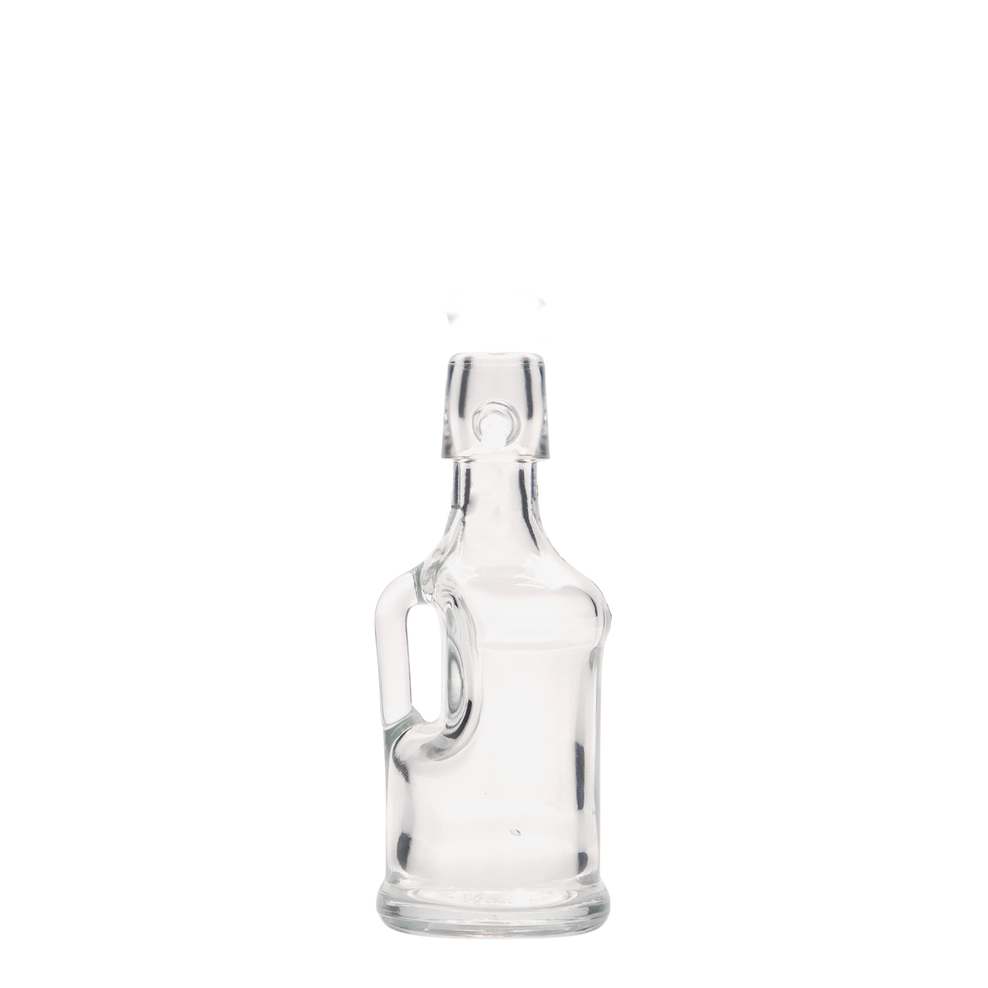 40 ml butelka szklana 'Classica', otwór: zamknięcie na zawias