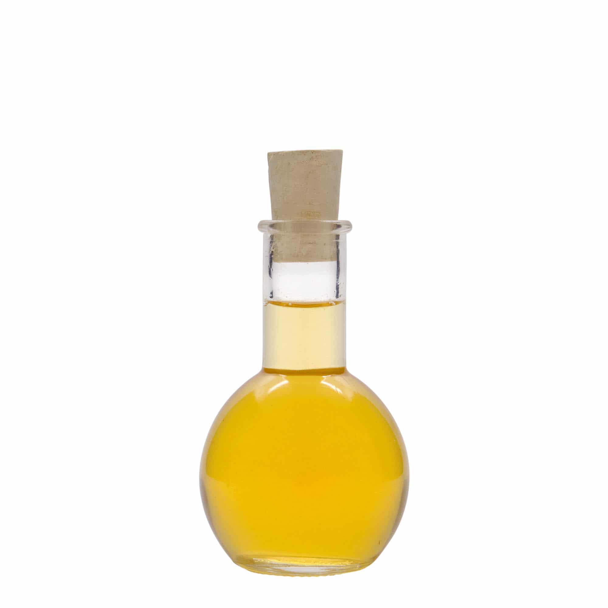100 ml butelka szklana 'Tulipano', zamknięcie: korek