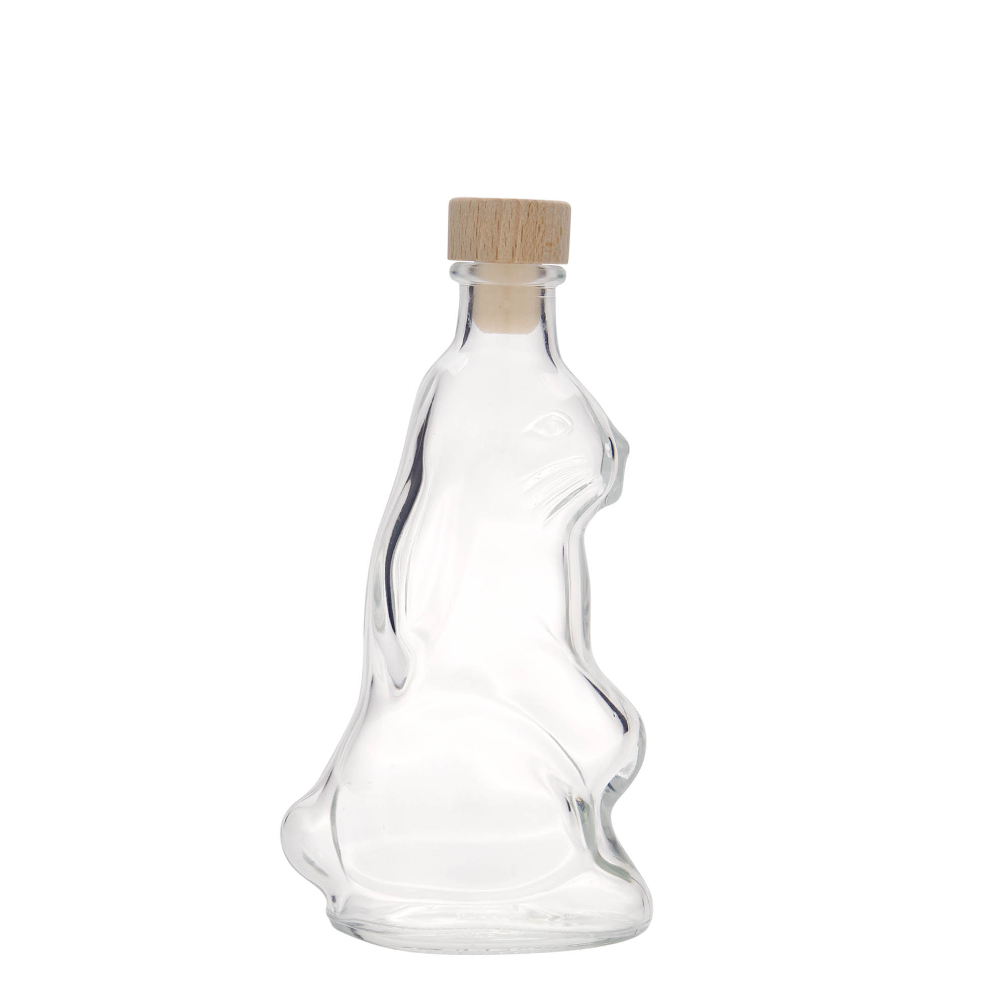 200 ml butelka szklana „Królik”, otwór: korek