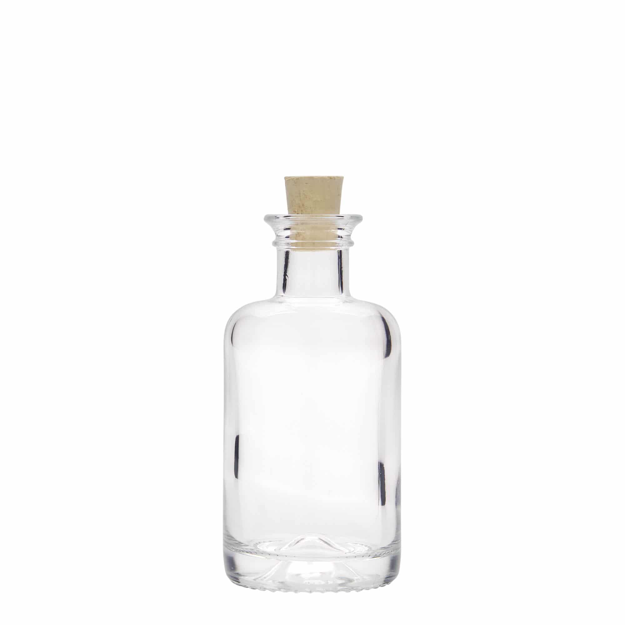 100 ml butelka szklana apteczna, szyjka: korek