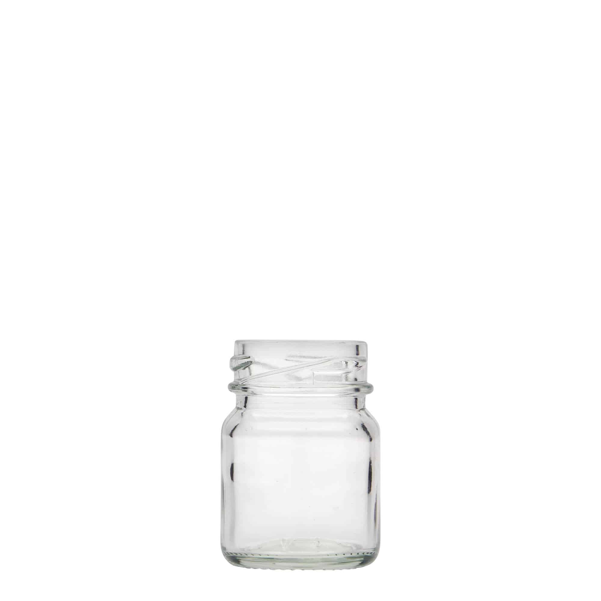 45 ml wysokie okrągłe szkło, otwór: Twist-Off (TO 38)