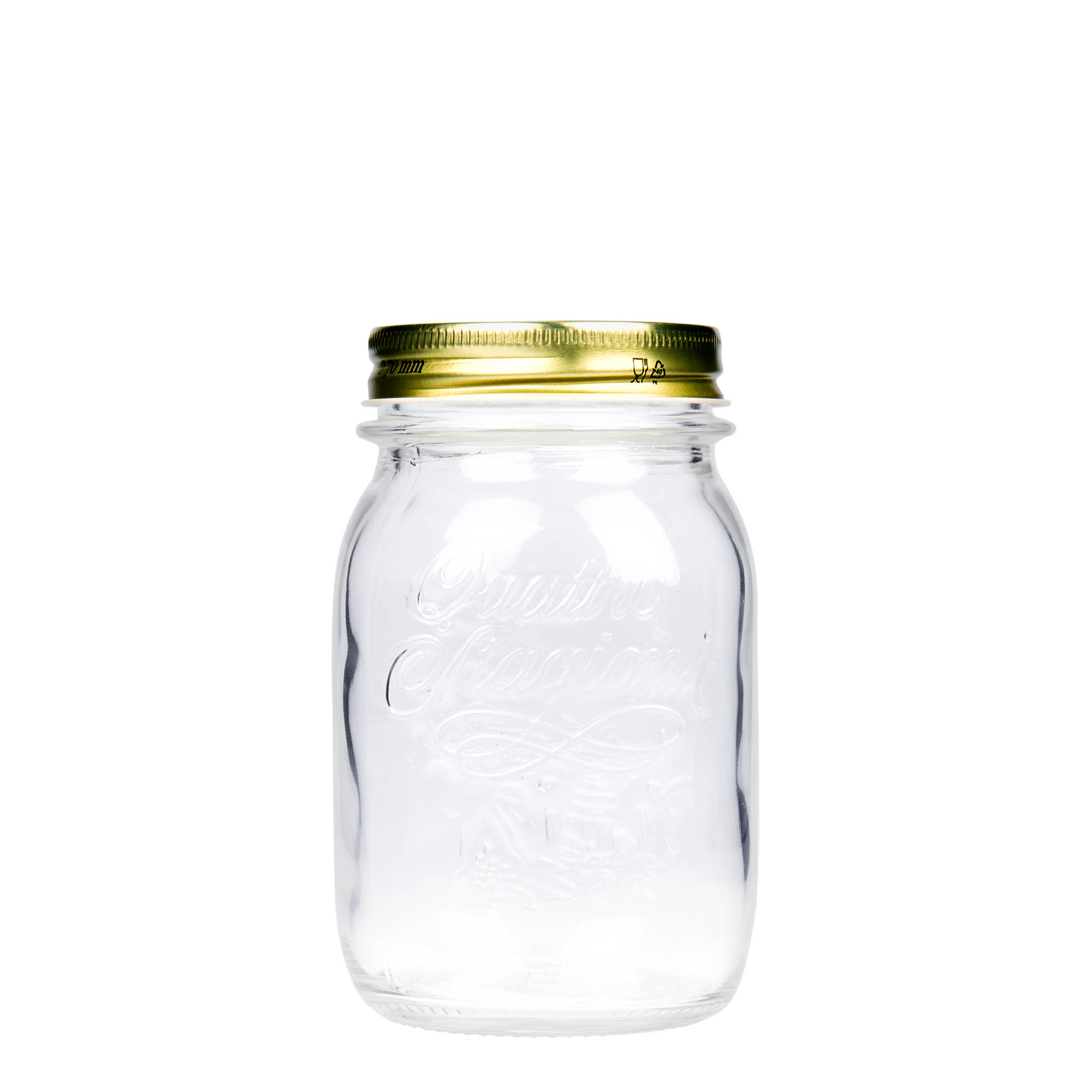 500 ml słoik „Quattro Stagioni”, otwór: zakrętka na gwint 500 ml słoik „Quattro Stagioni”, otwór: zakrętka na gwint