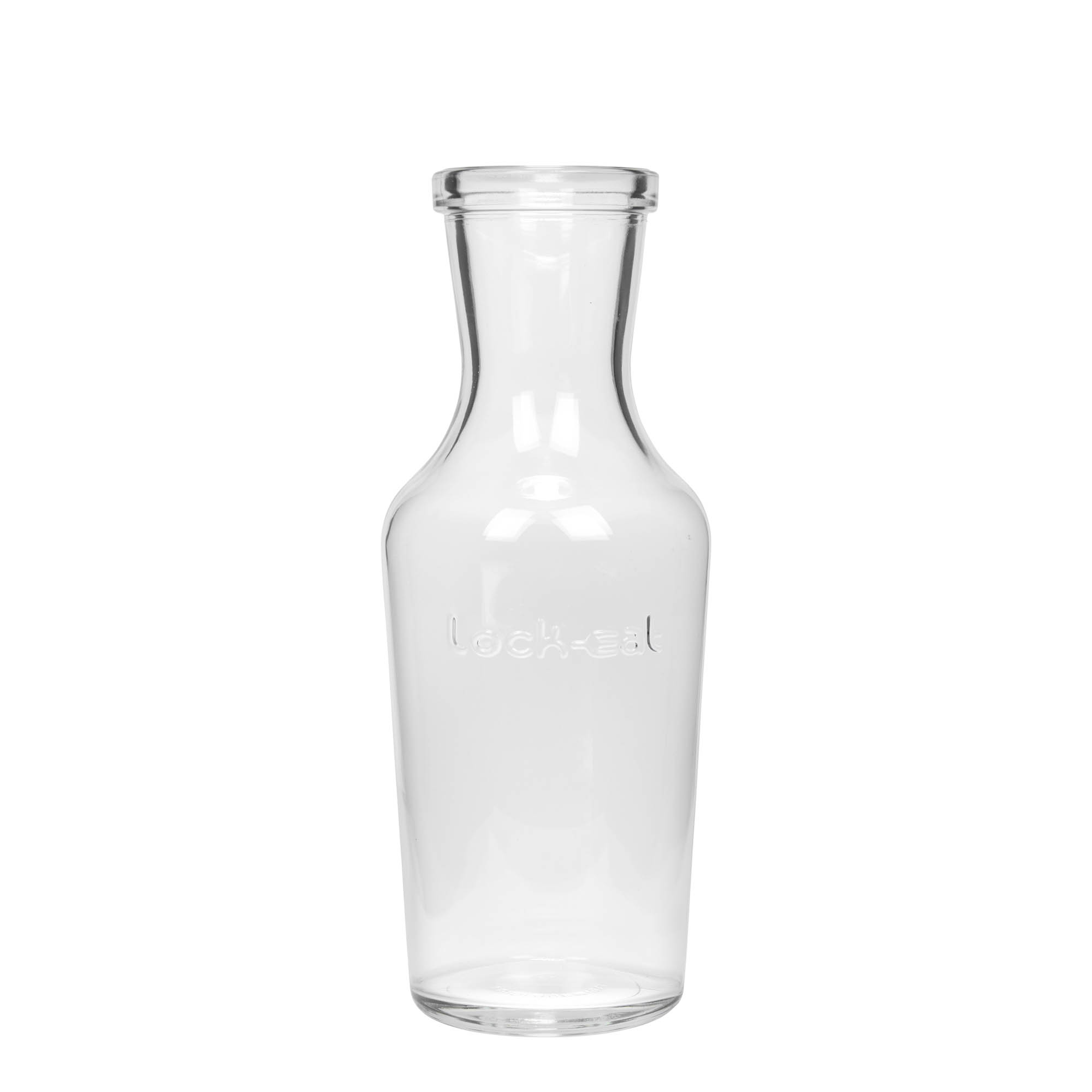1000 ml szklana karafka 'Lock-Eat', zamknięcie: Zamknięcie pałąkowe