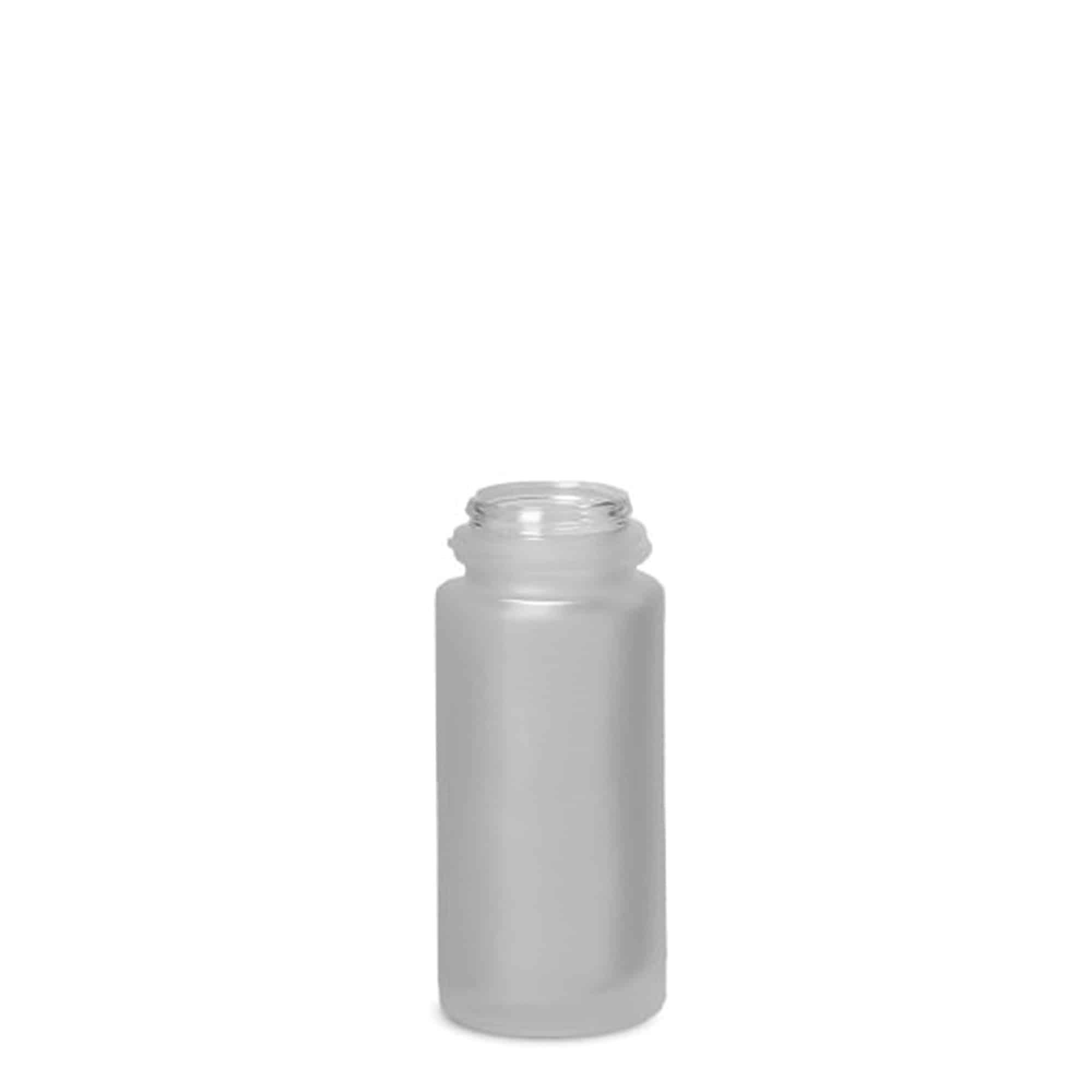 Butelka roll-on 50 ml, szkło, brązowy, szyjka: nakrętka Butelka roll-on 50 ml, szkło, brązowy, szyjka: nakrętka