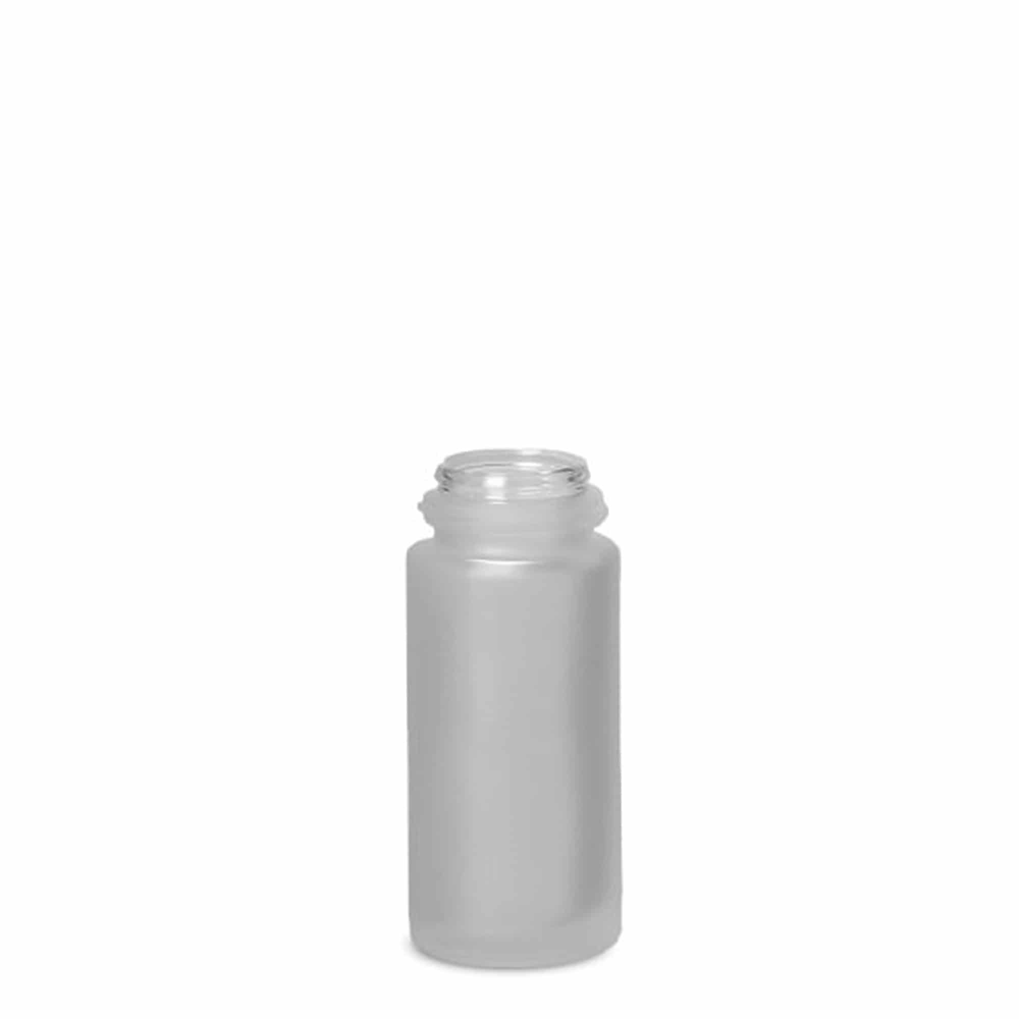 50 ml roll-on, butelka szklana, matowa, gwintowane zamknięcie