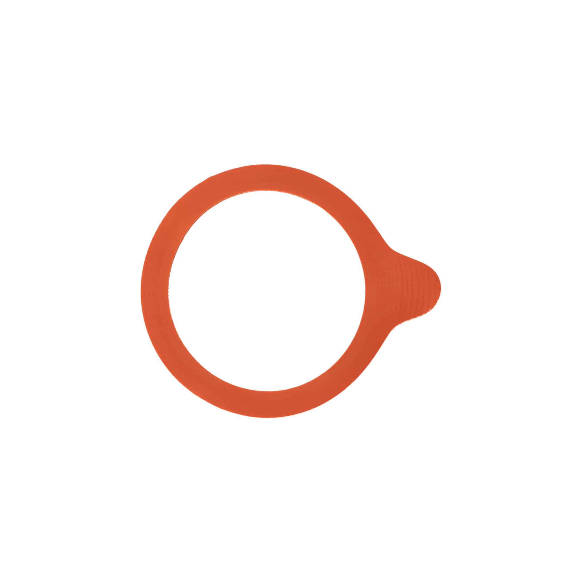 Pierścień do pasteryzacji WECK RR60 #, czerwony, wylot: zaokrąglony rant