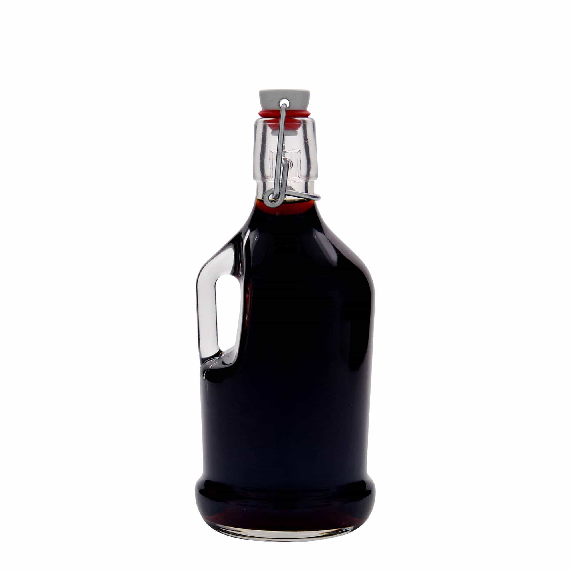 500 ml butelka szklana 'Classica', szyjka: zamknięcie na klamrę