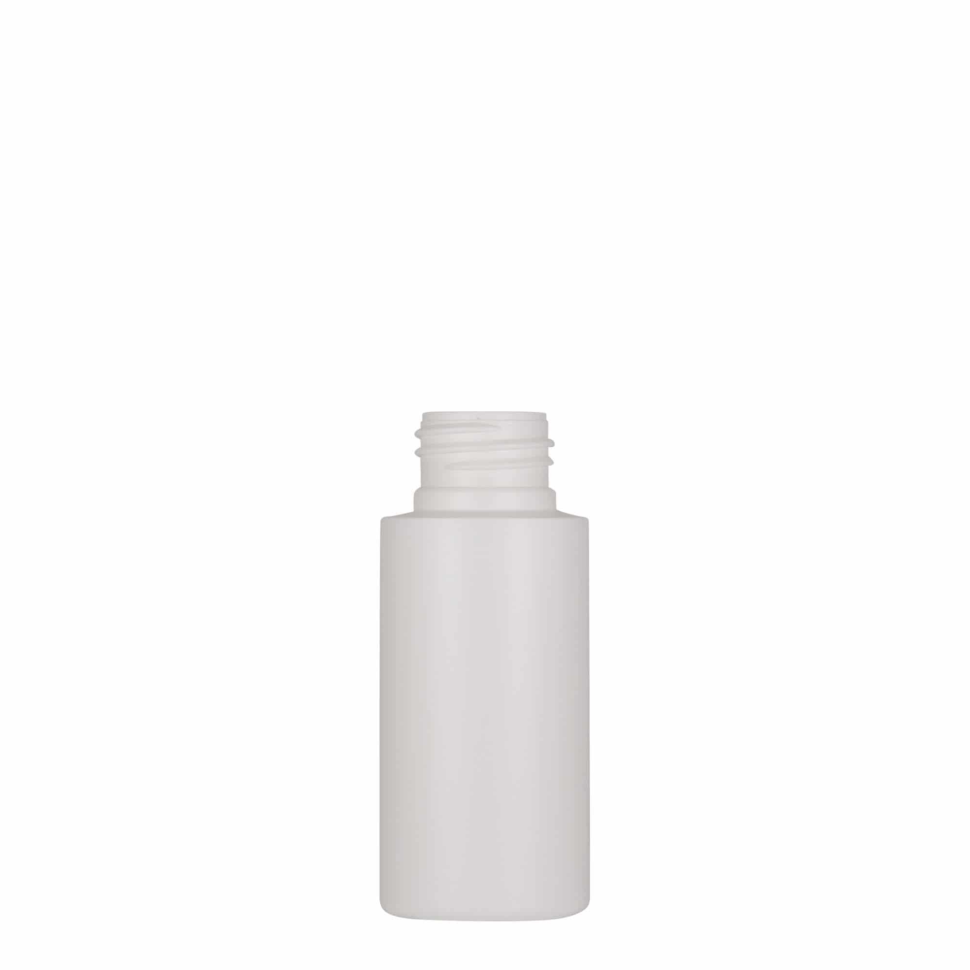 50 ml butelka z tworzywa sztucznego 'Pipe', Green HDPE, kolor biały, zamknięcie: GPI 24/410 50 ml butelka z tworzywa sztucznego 'Pipe', Green HDPE, kolor biały, zamknięcie: GPI 24/410