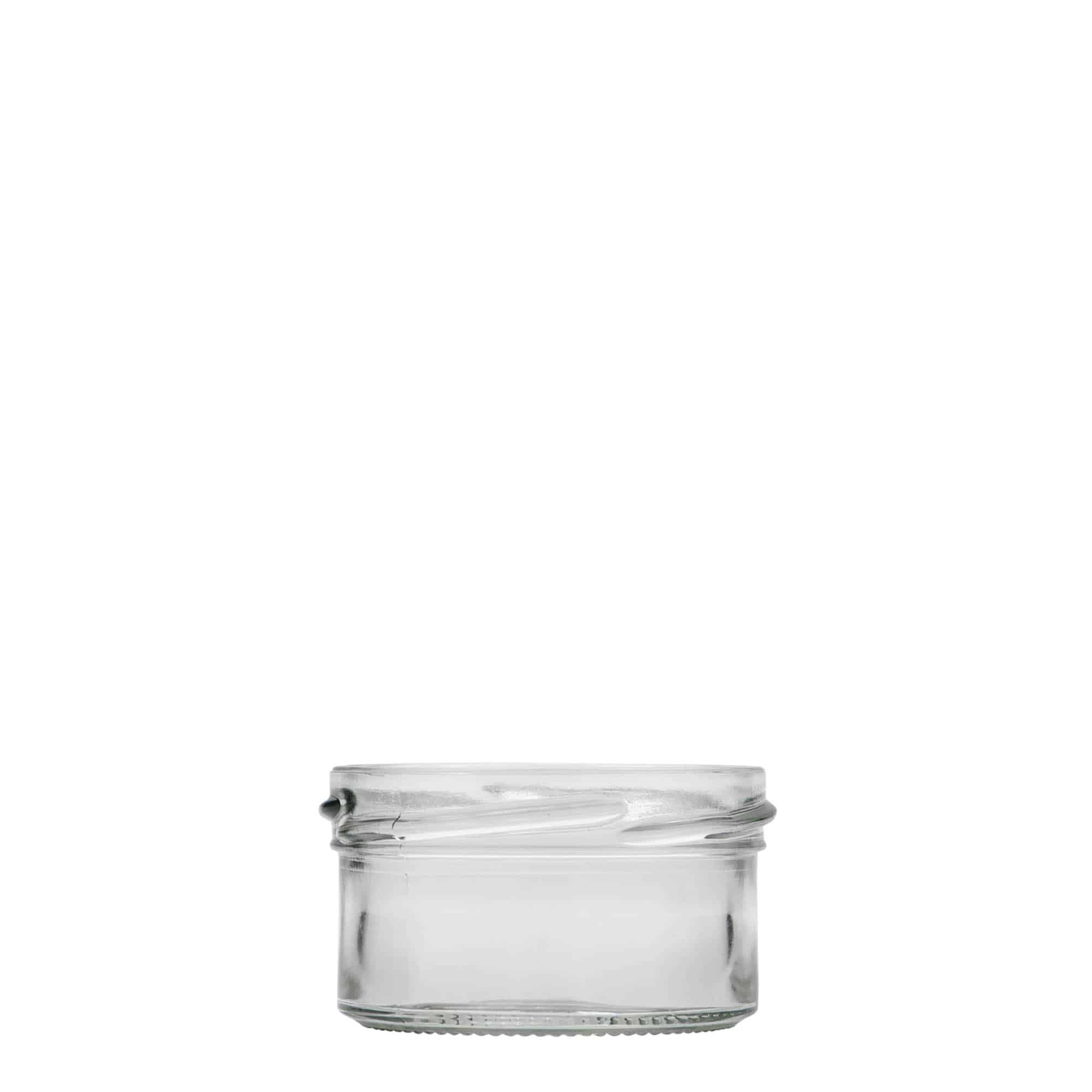 70 ml płaski słoik z szerokim wylotem, zakrętka typu Twist-Off (TO 66)