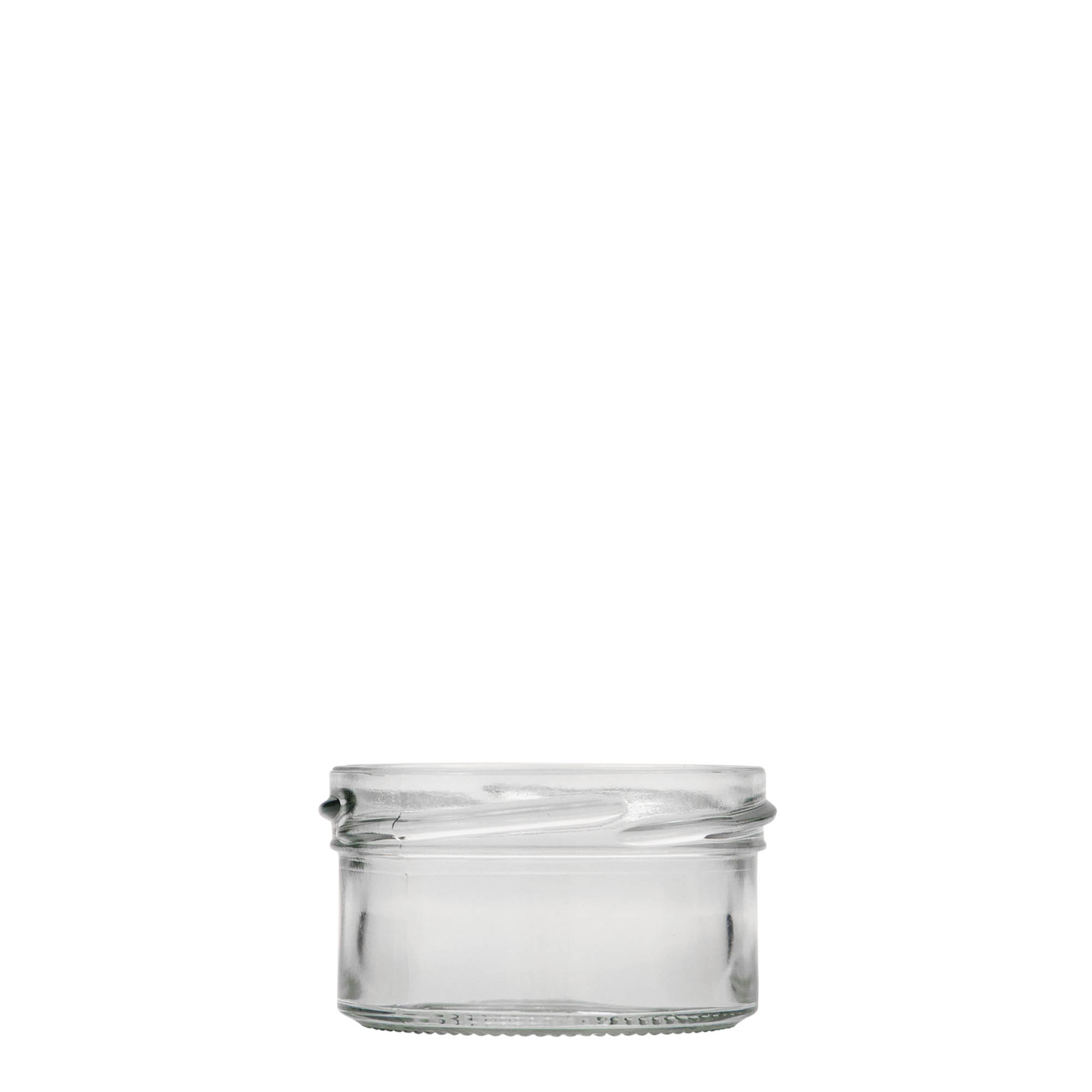 70 ml płaski słoik z szerokim wylotem, zakrętka typu Twist-Off (TO 66)