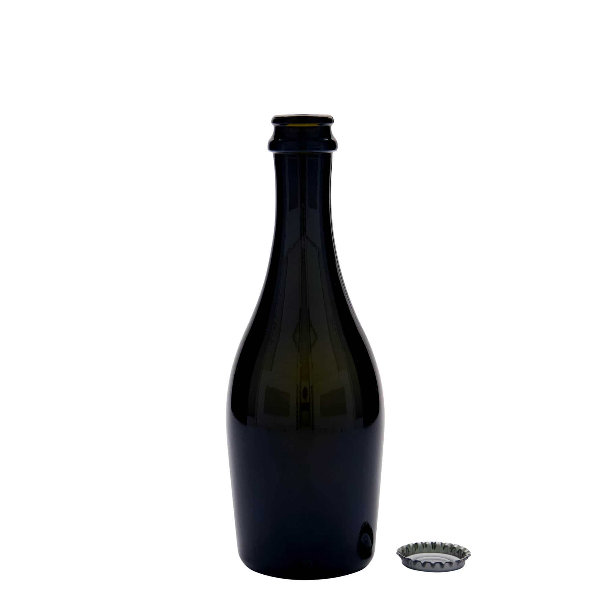 330 ml butelka do szampana 'Carmen', szkło, kolor zielony antyczny, zamknięcie: kapsel 330 ml butelka do szampana 'Carmen', szkło, kolor zielony antyczny, zamknięcie: kapsel