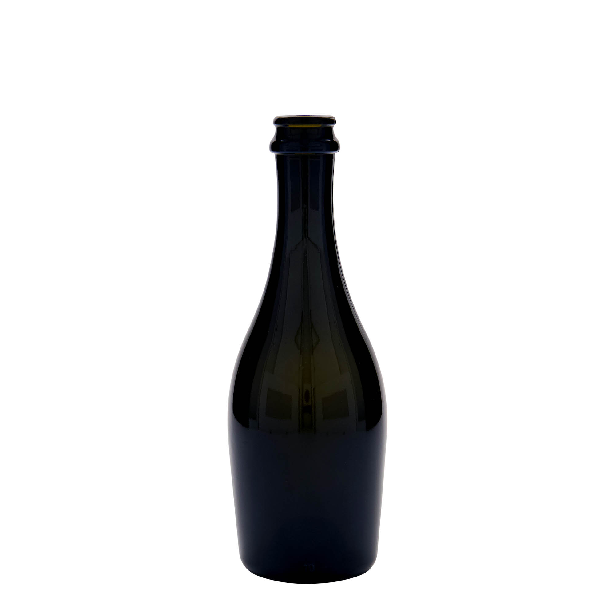 330 ml butelka na szampana 'Carmen', szkło, antyczny zielony, szyjka: kapsel koronowy 330 ml butelka na szampana 'Carmen', szkło, antyczny zielony, szyjka: kapsel koronowy