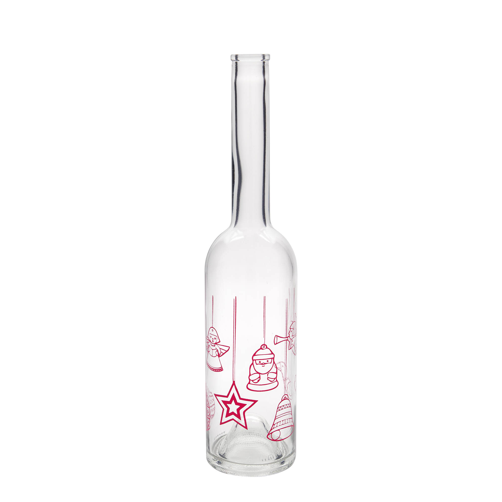 Butelka szklana 500 ml „Opera”, motyw: gwiazdy, szyjka: korek Butelka szklana 500 ml „Opera”, motyw: gwiazdy, szyjka: korek