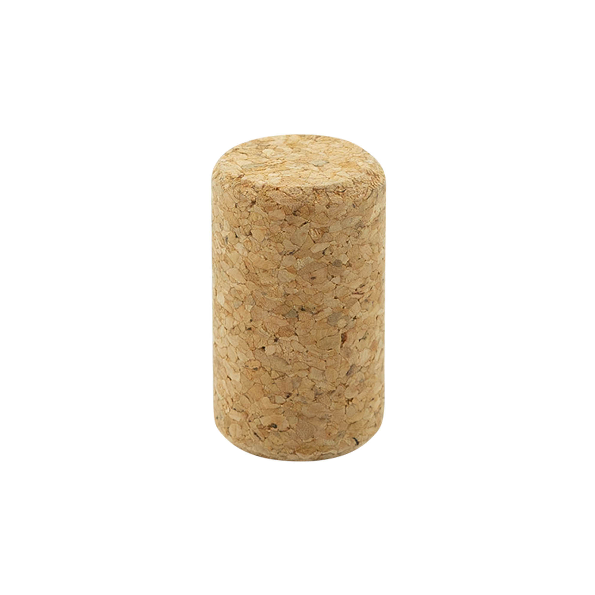Korek do wina 22,5 mm, korek prasowany, beżowy, do szyjki: korek