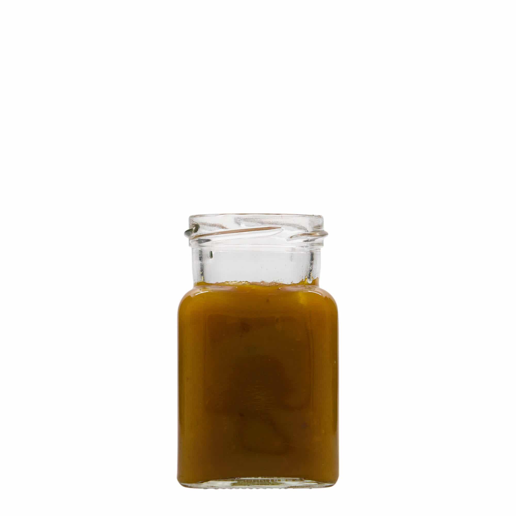 150 ml słoik kwadratowy, zamknięcie: twist off(TO 53)
