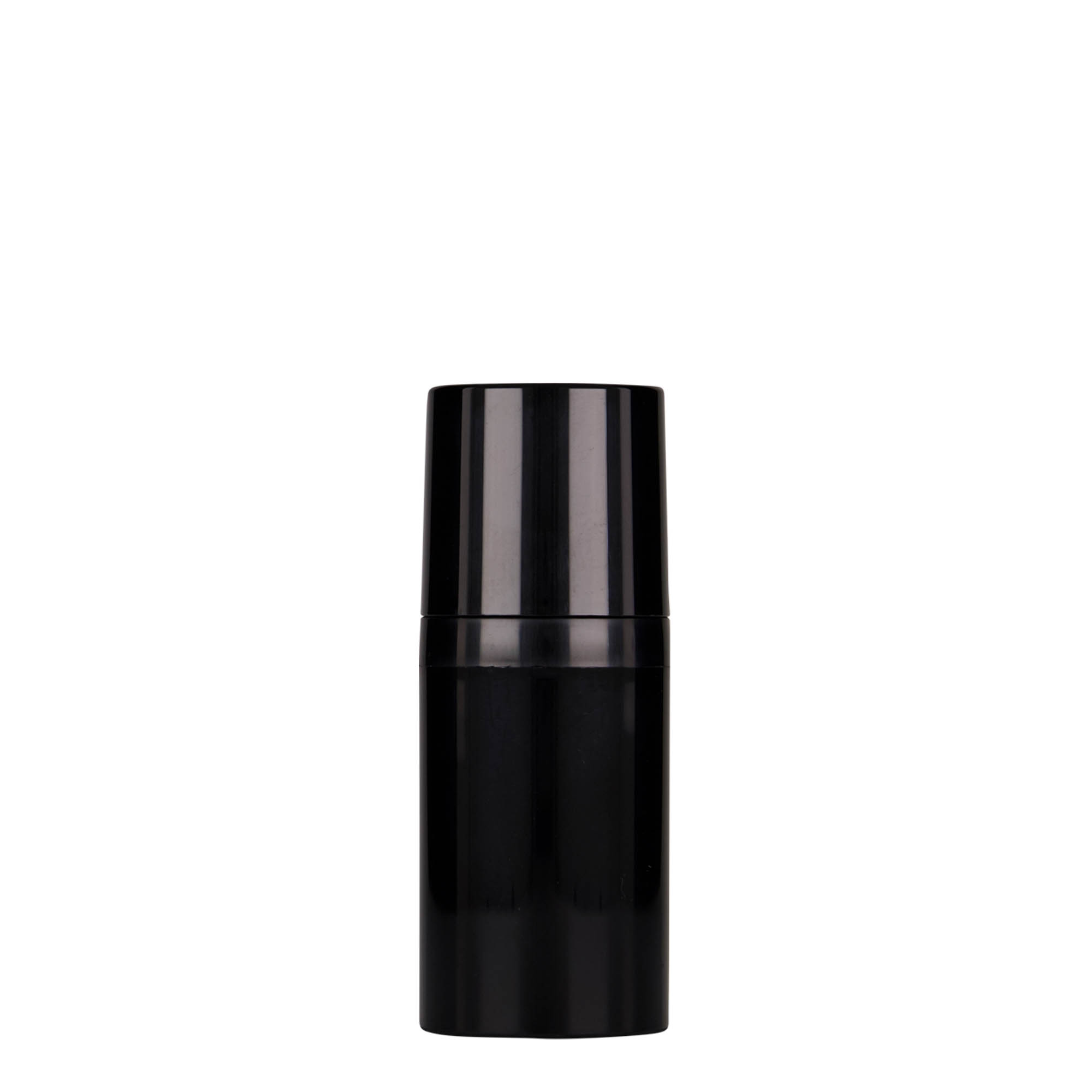30 ml dyspenser beztlenowy „Mezzo”, tworzywo sztuczne PP, czarny 30 ml dyspenser beztlenowy „Mezzo”, tworzywo sztuczne PP, czarny