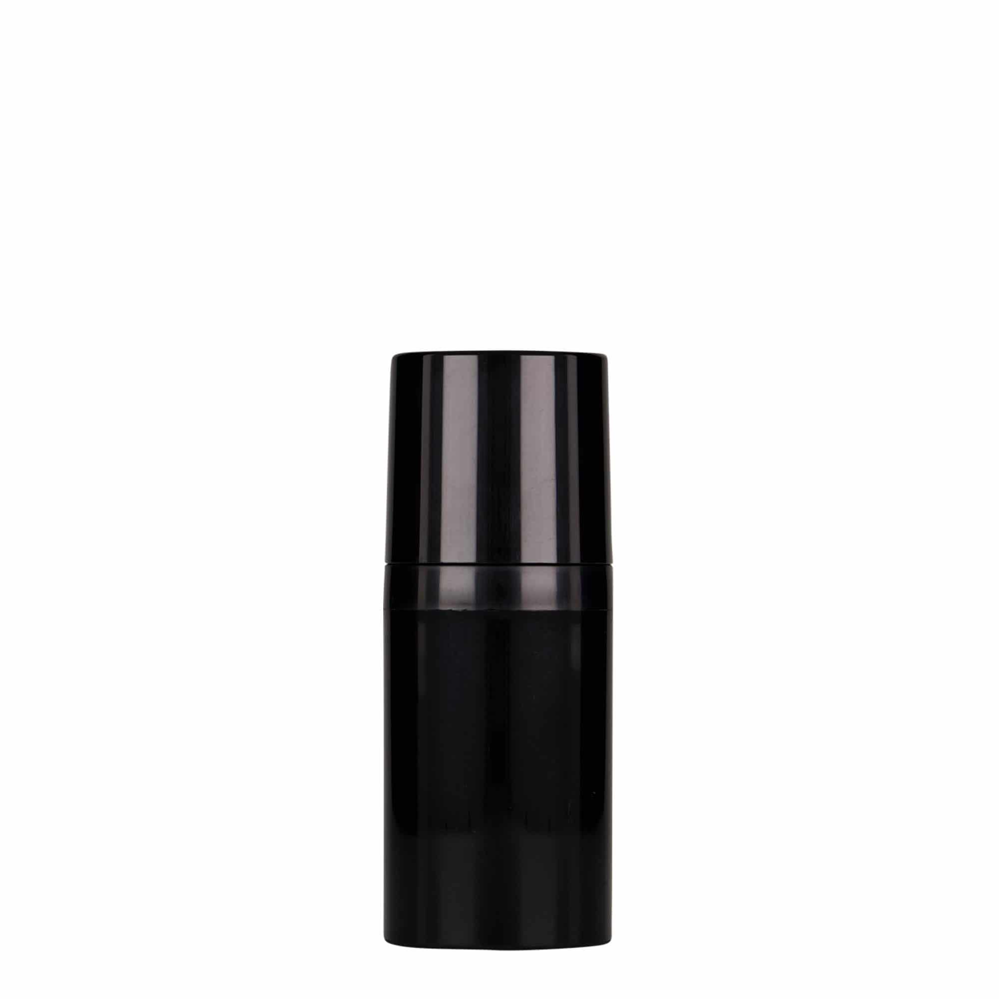 30 ml dyspenser beztlenowy „Mezzo”, tworzywo sztuczne PP, czarny